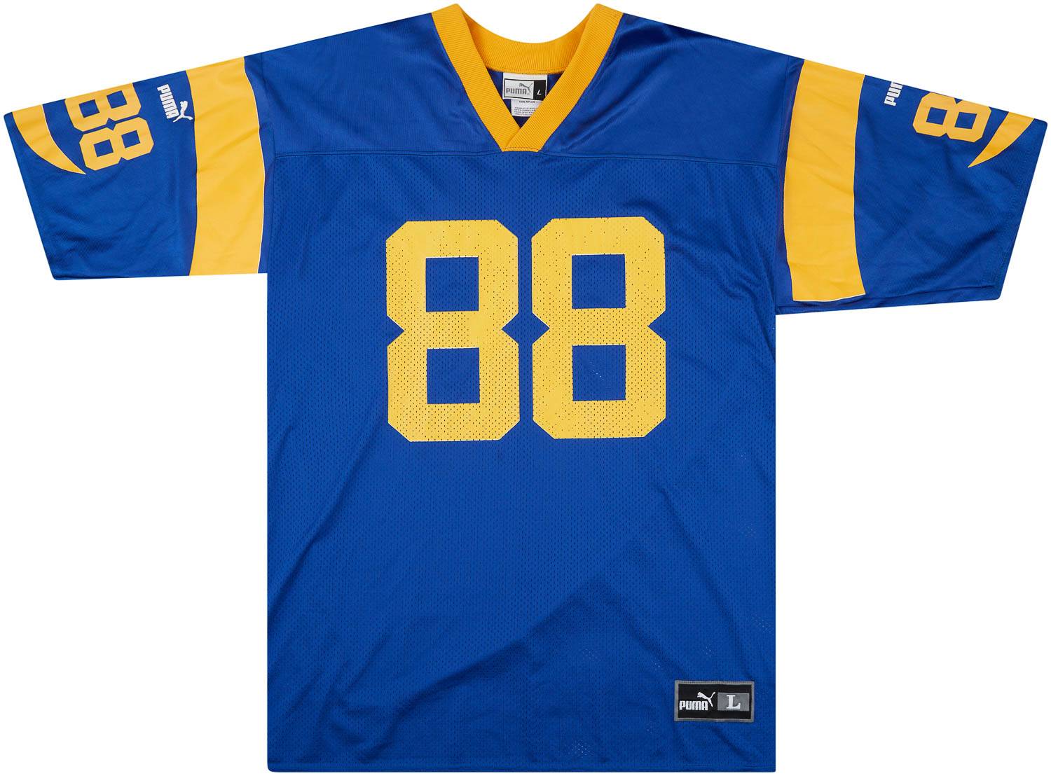 1999 St. Louis Rams Holt 88 Puma Home Jersey Excellent L