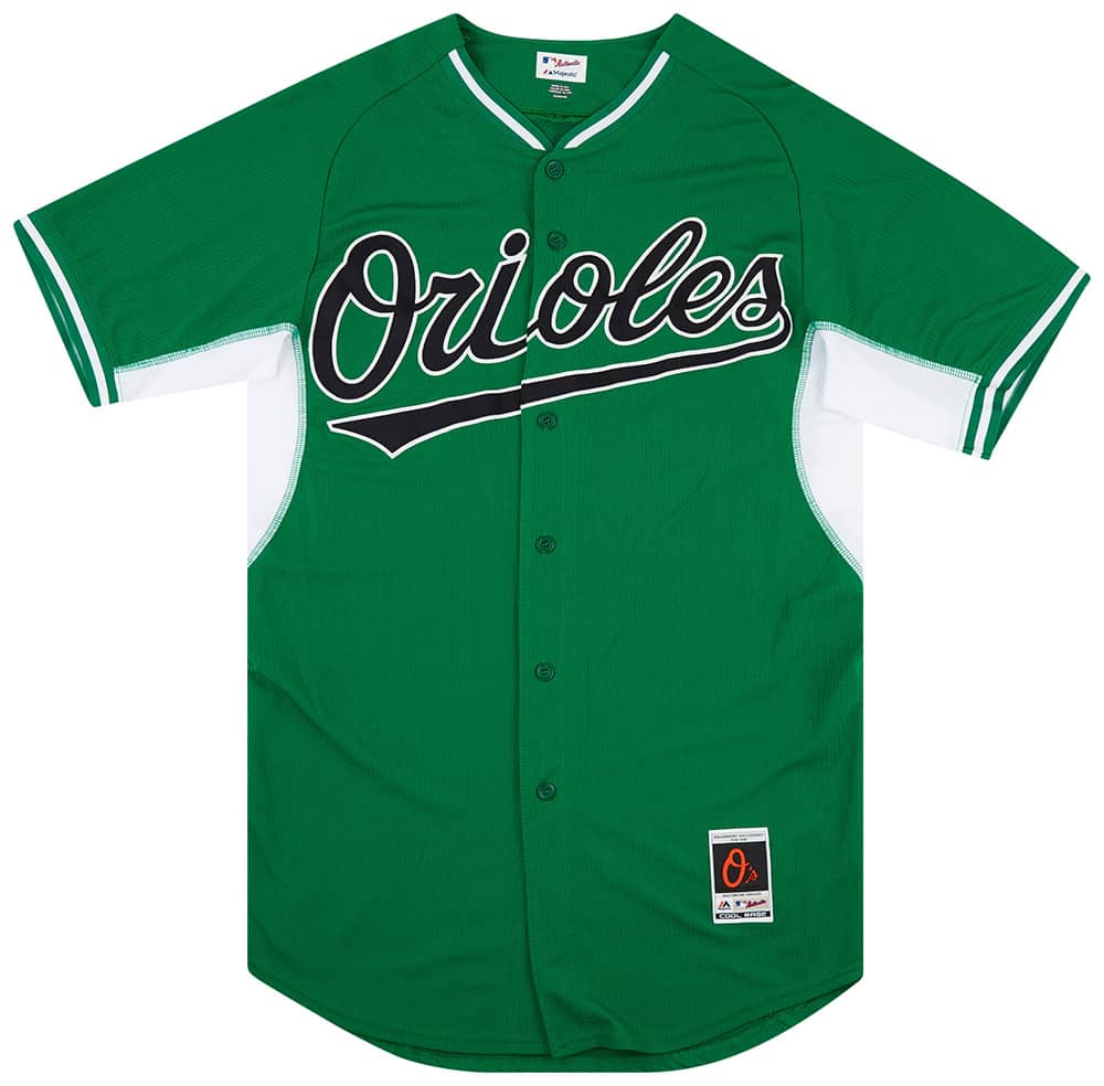 2010 s Baltimore Orioles Authentic Majestic Cool Base Alternate Jersey Excellent L