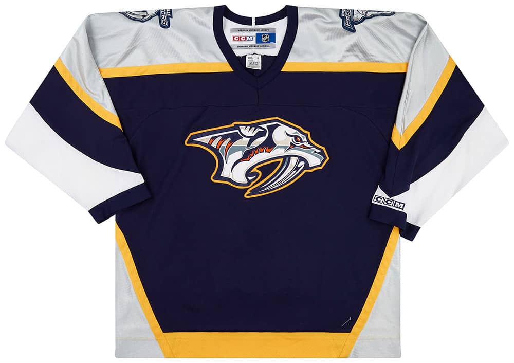 2005 07 Nashville Predators CCM Home Jersey Excellent XL