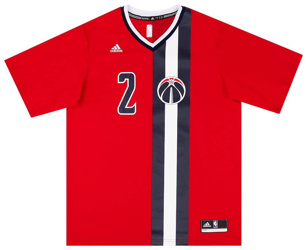 2015-17 Washington Wizards Wall #2 adidas Alternate Jersey (Excellent) XXL