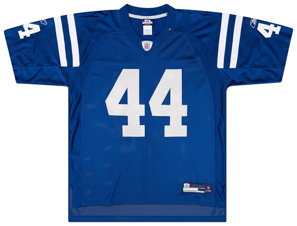 2007 Indianapolis Colts Clark #44 Reebok On Field Home Jersey (Excellent) L