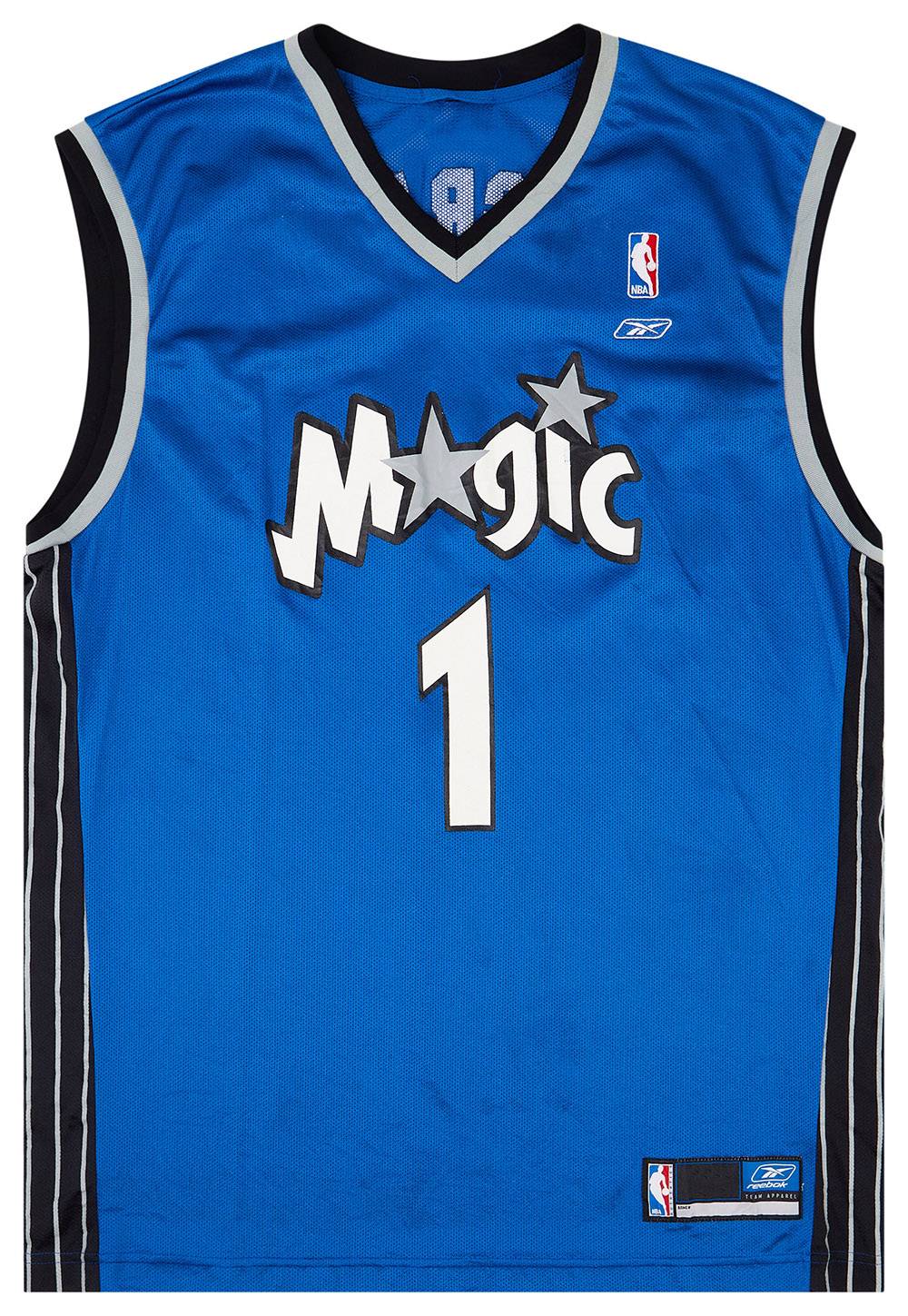 2002 03 Orlando Magic McGrady 1 Reebok Away Jersey Excellent XL