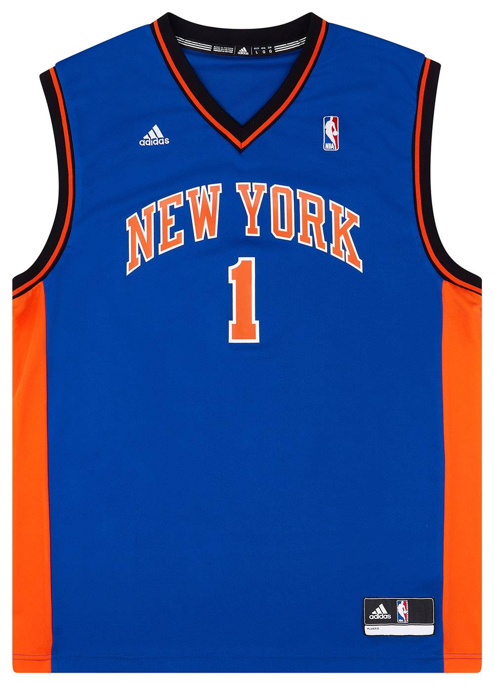 2010 12 New York Knicks Stoudemire 1 adidas Away Jersey Excellent S