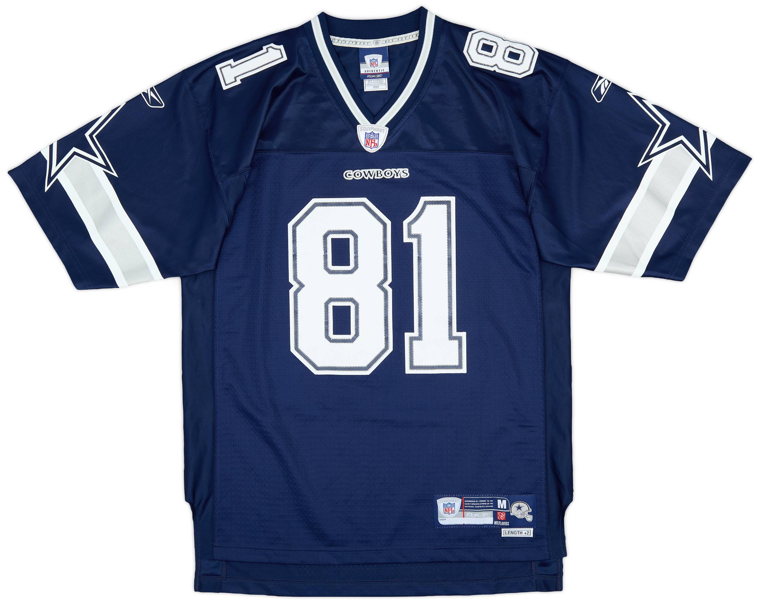 2007 Dallas Cowboys Owens #81 Reebok Premier Home Jersey (Very Good) M