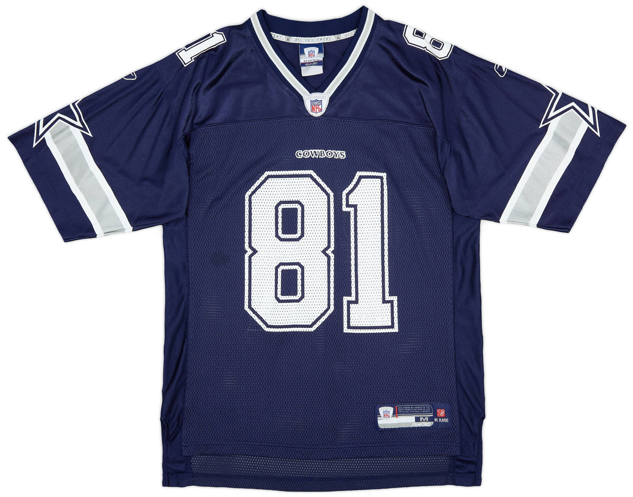 2007 Dallas Cowboys Owens #81 Reebok On Field Home Jersey (Very Good) M