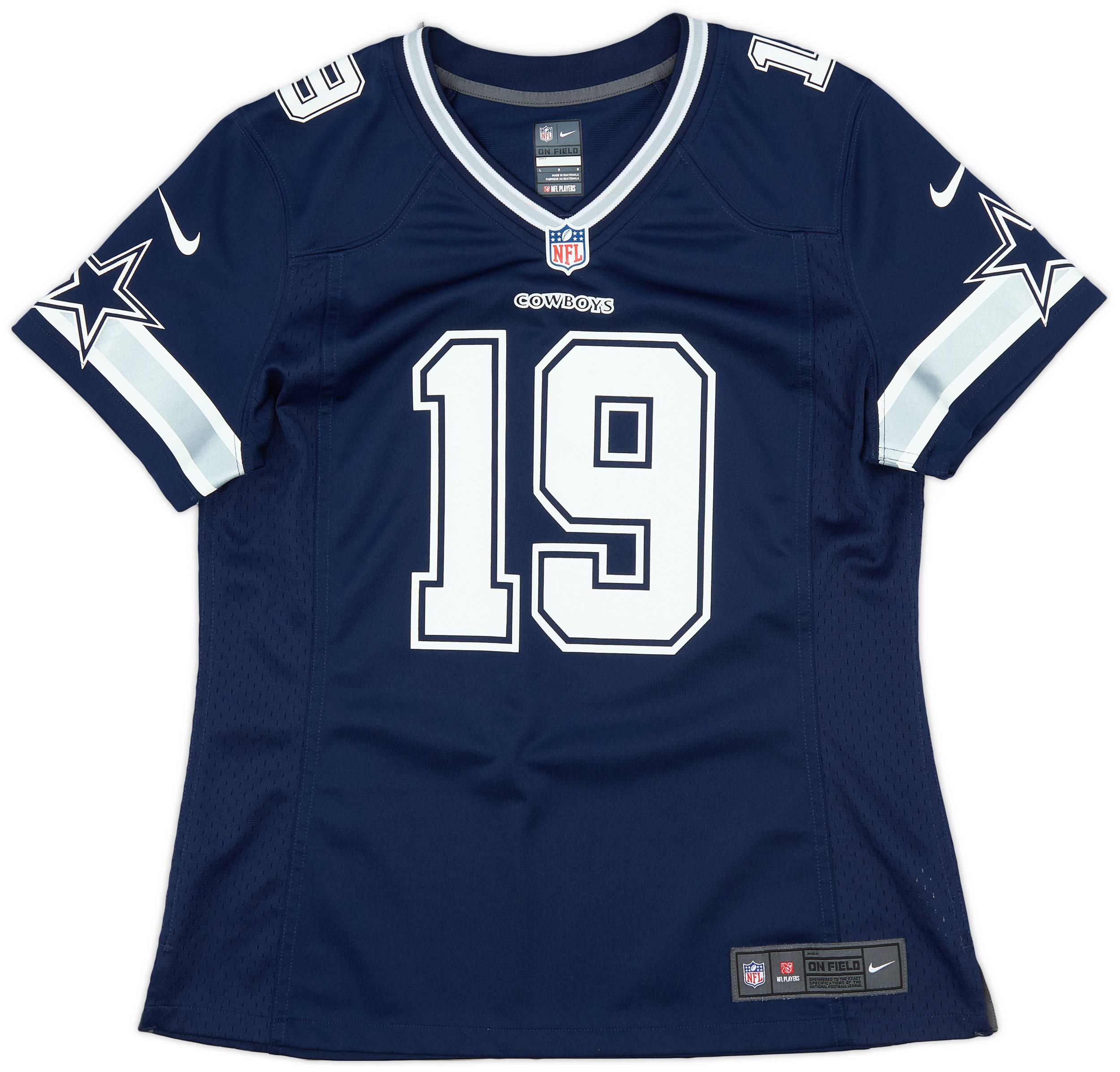 2012 13 Dallas Cowboys Austin 19 Nike Game Home Jersey Womens Excellent L