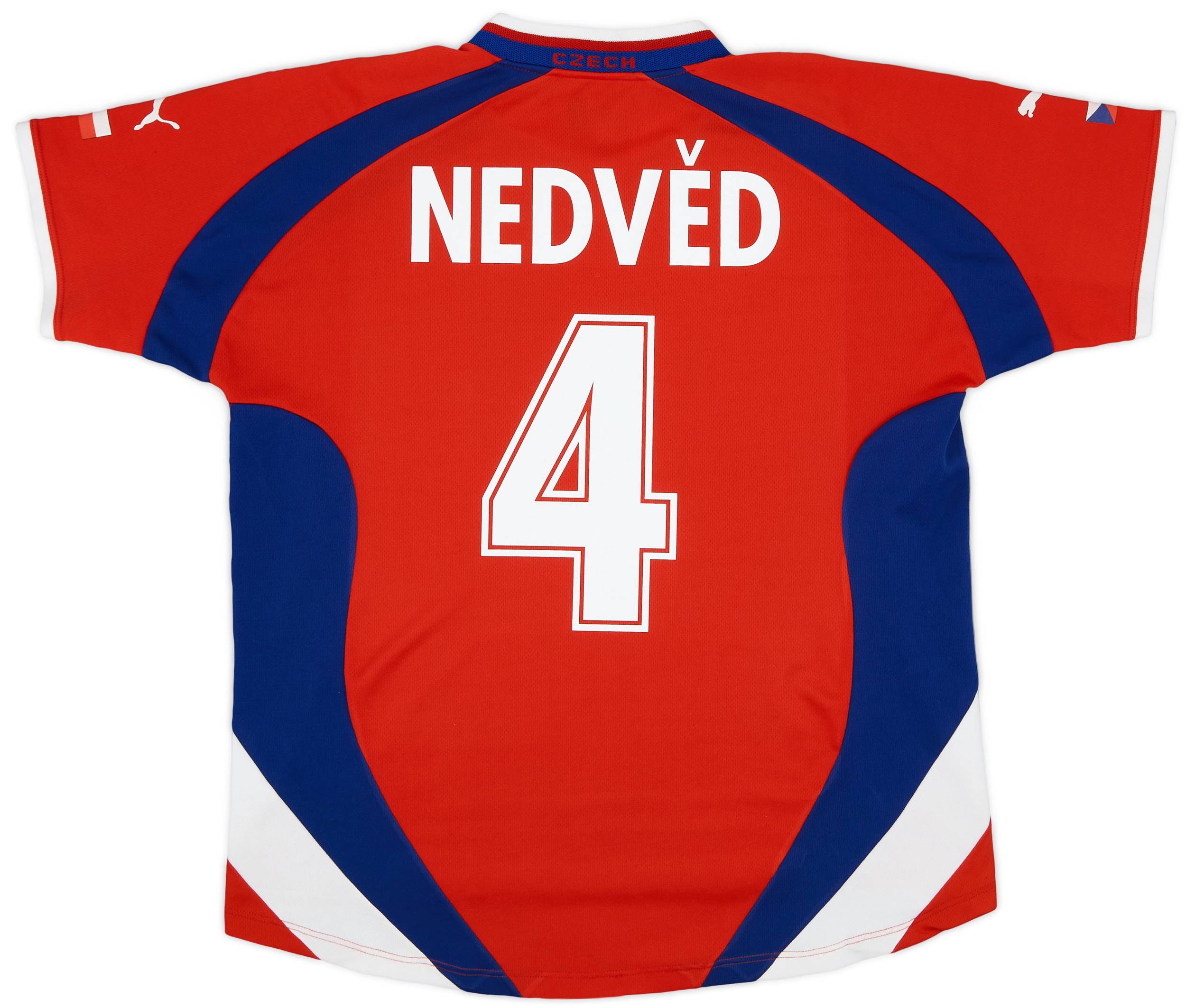 2000-02 Czech Republic Home Shirt Nedved #4