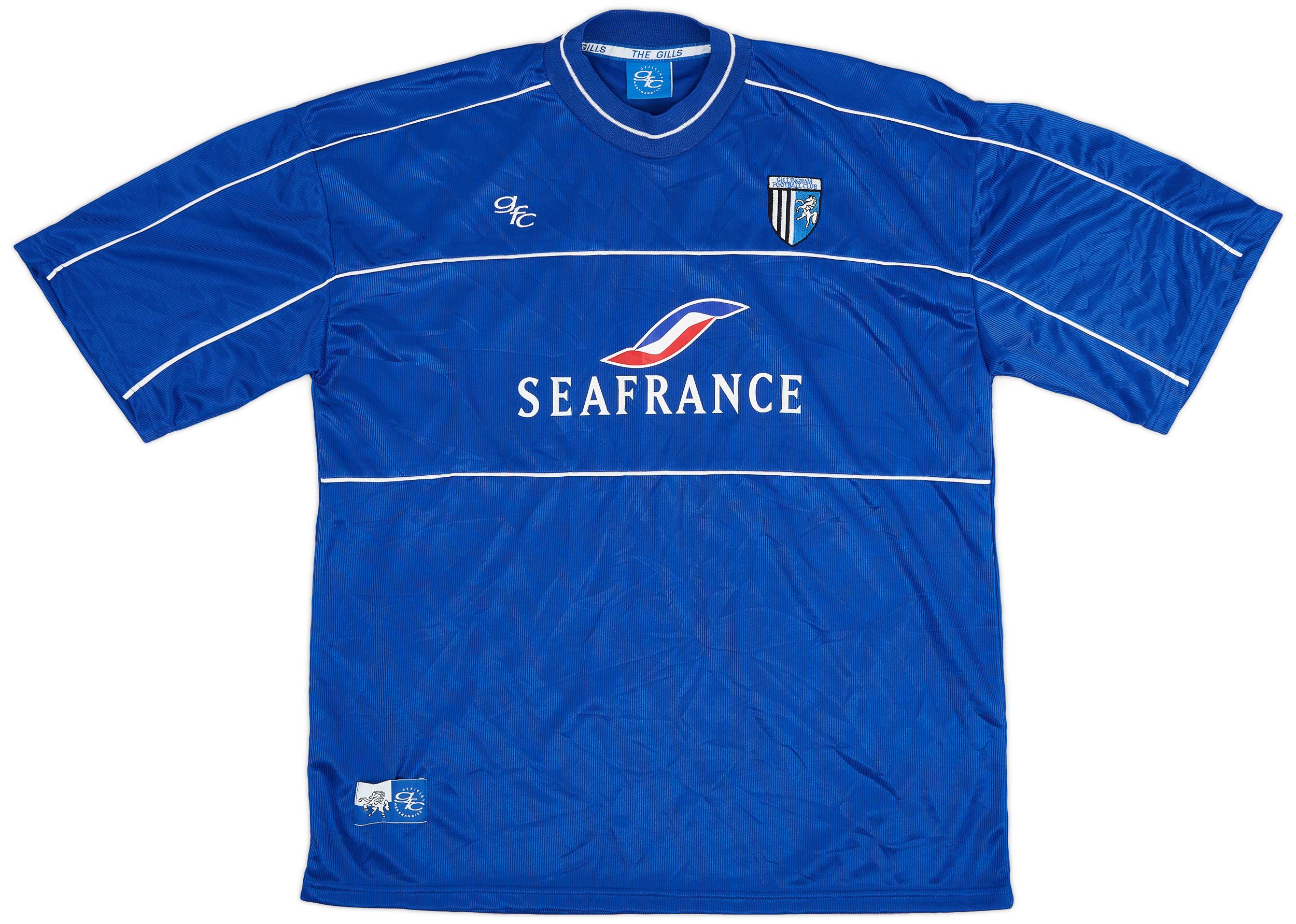2001-02 Gillingham Home Shirt - 9/10 - (L)