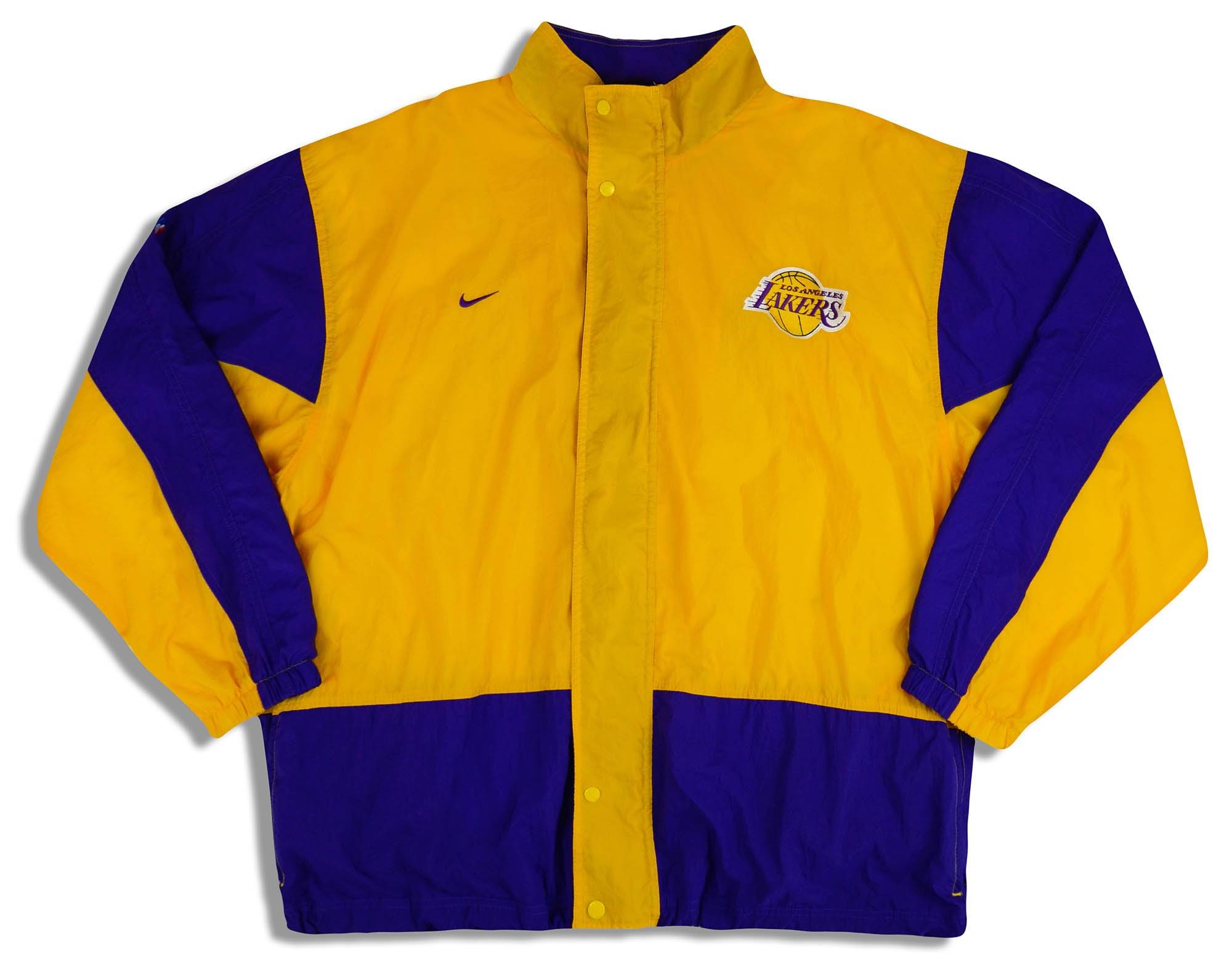 Nike lakers jacket sales
