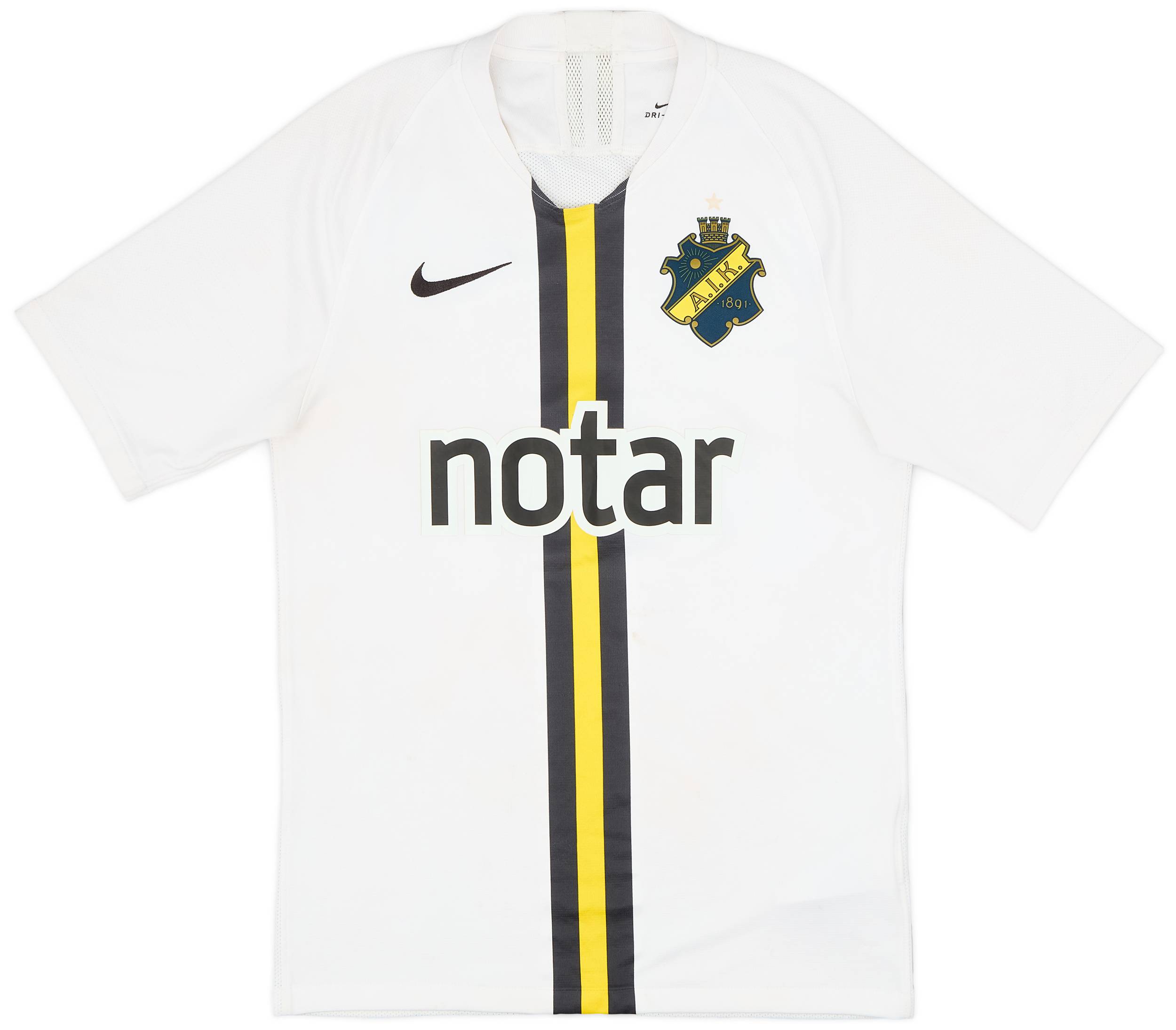 2019-20 AIK Stockholm Away Shirt - 5/10 - (S)