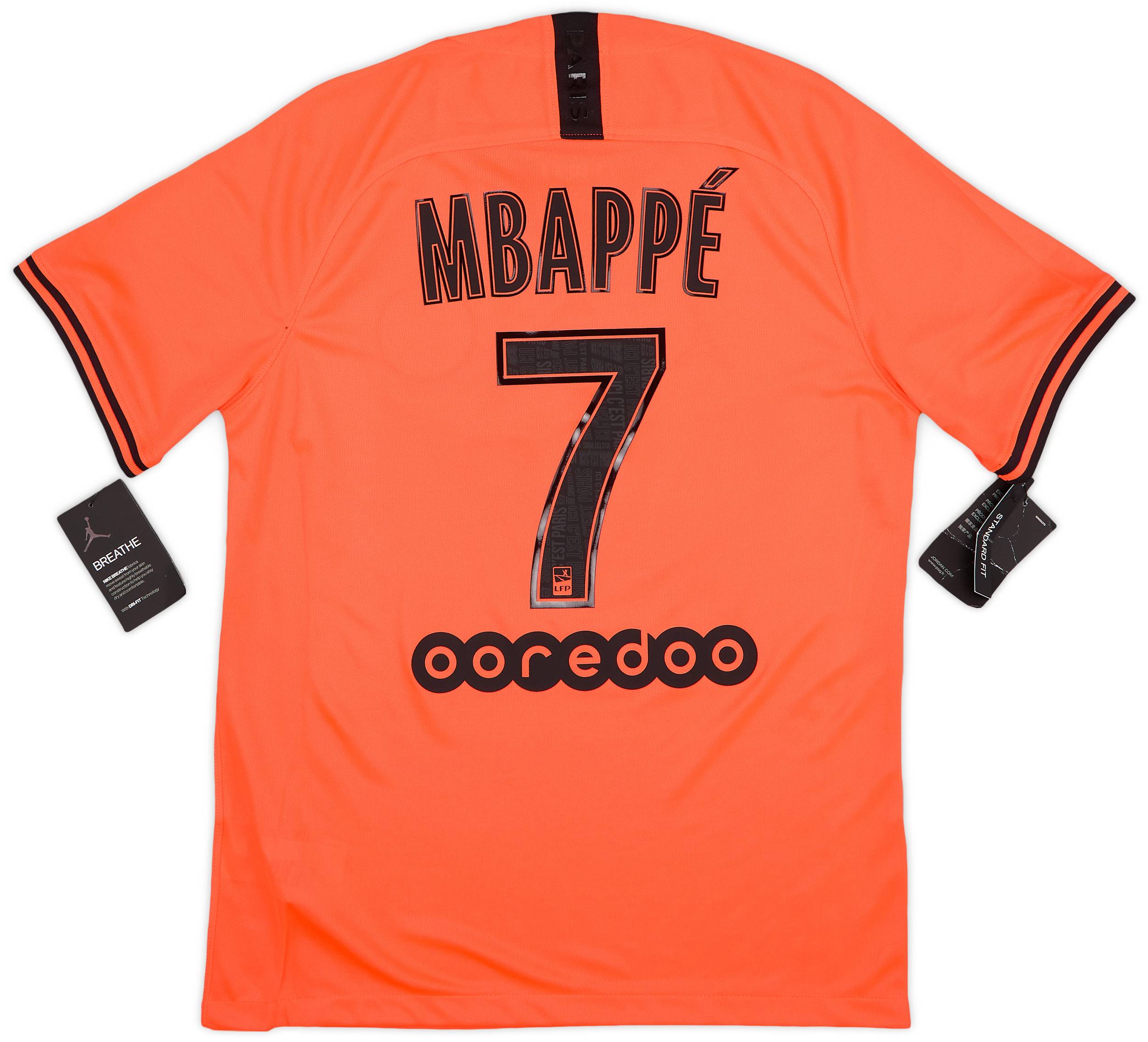 2019-20 Paris Saint-Germain Away Shirt Mbappe #7 (M)
