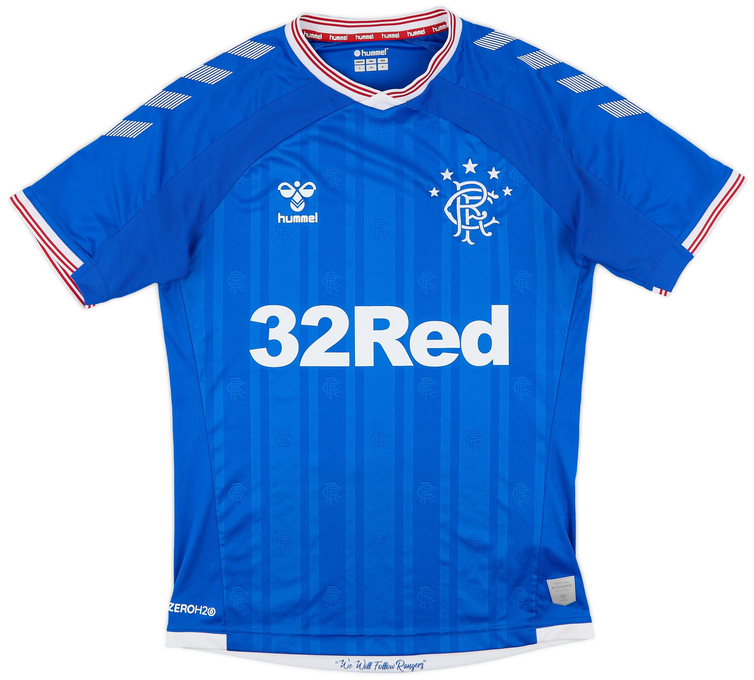 2019-20 Rangers Home Shirt - 9/10 - (S)