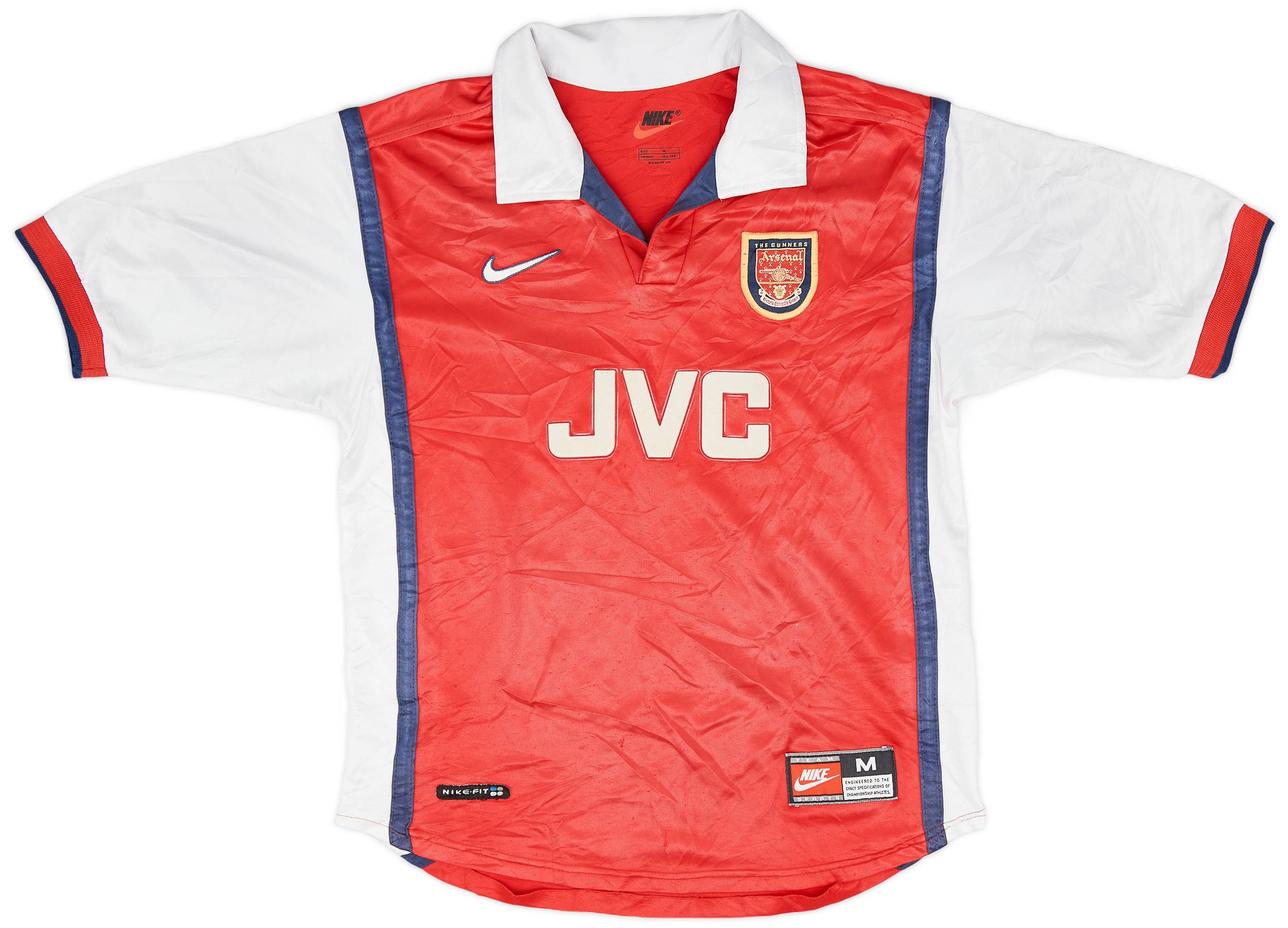 1998-99 Arsenal Home Shirt - 6/10 - (M.Boys)