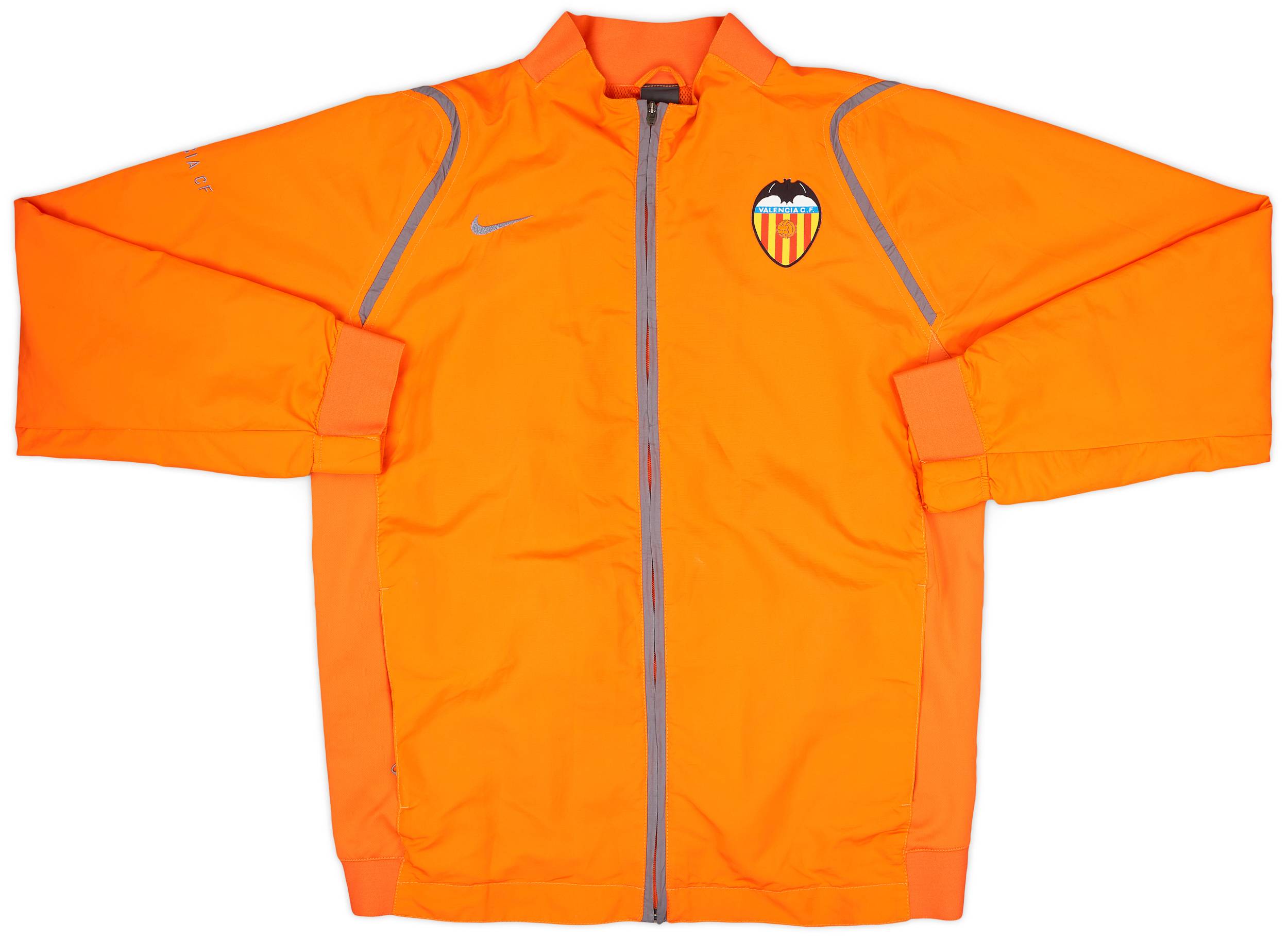 Valencia CF Nike シャツ オレンジ 2006-07 Valencia Nike Track Jacket - 8/10 - (XL)