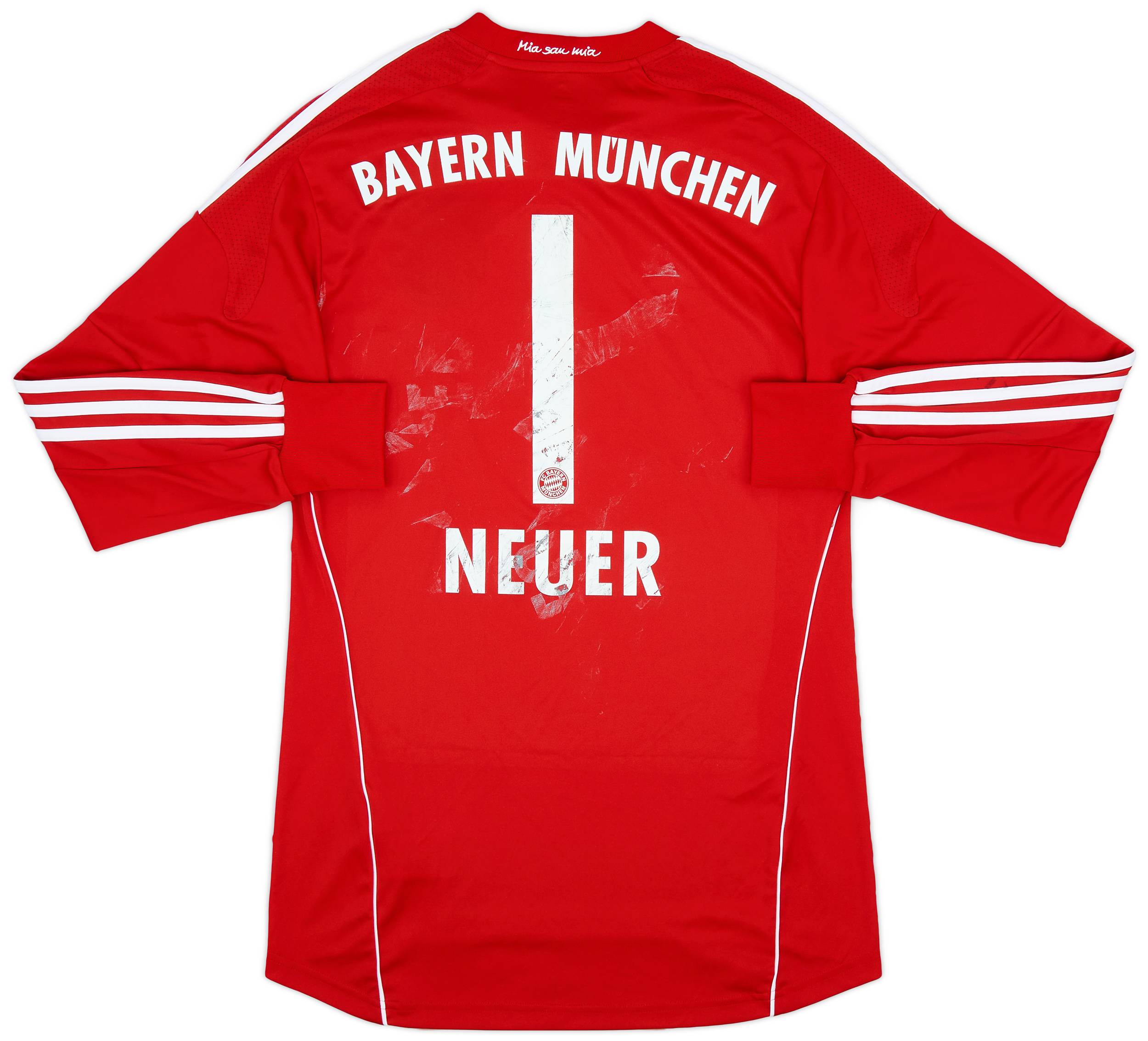 2013-14 Bayern Munich GK Shirt Neuer #1 - 3/10 - (S)