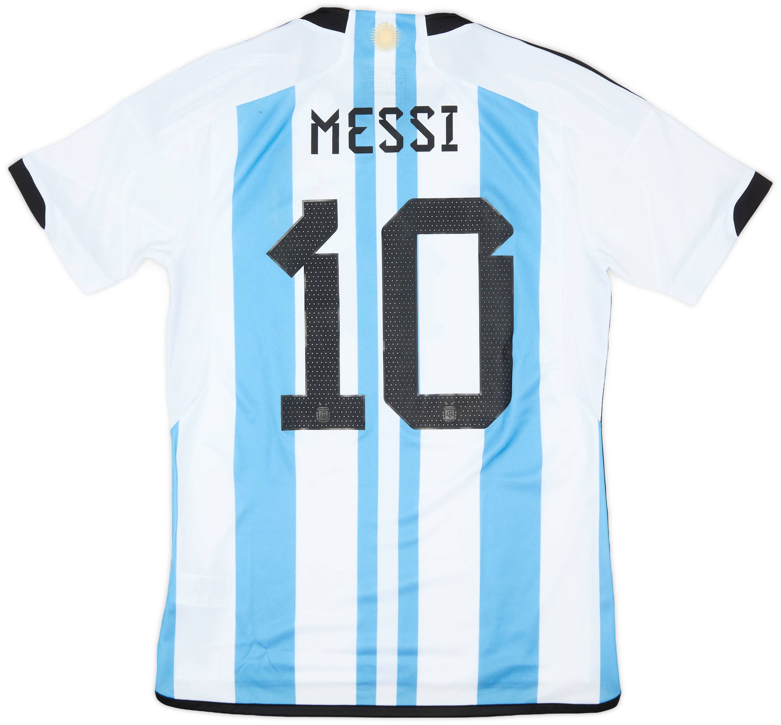 2022-23 Argentina Home 'vs Saudi Arabia' Shirt Messi #10 (M)