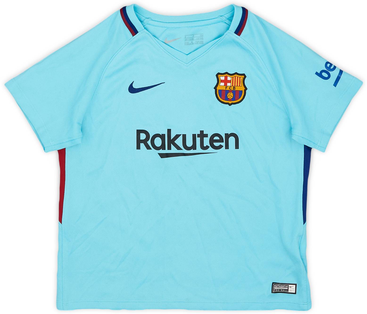 2017-18 Barcelona Away Shirt - 8/10 - (XS.Boys)