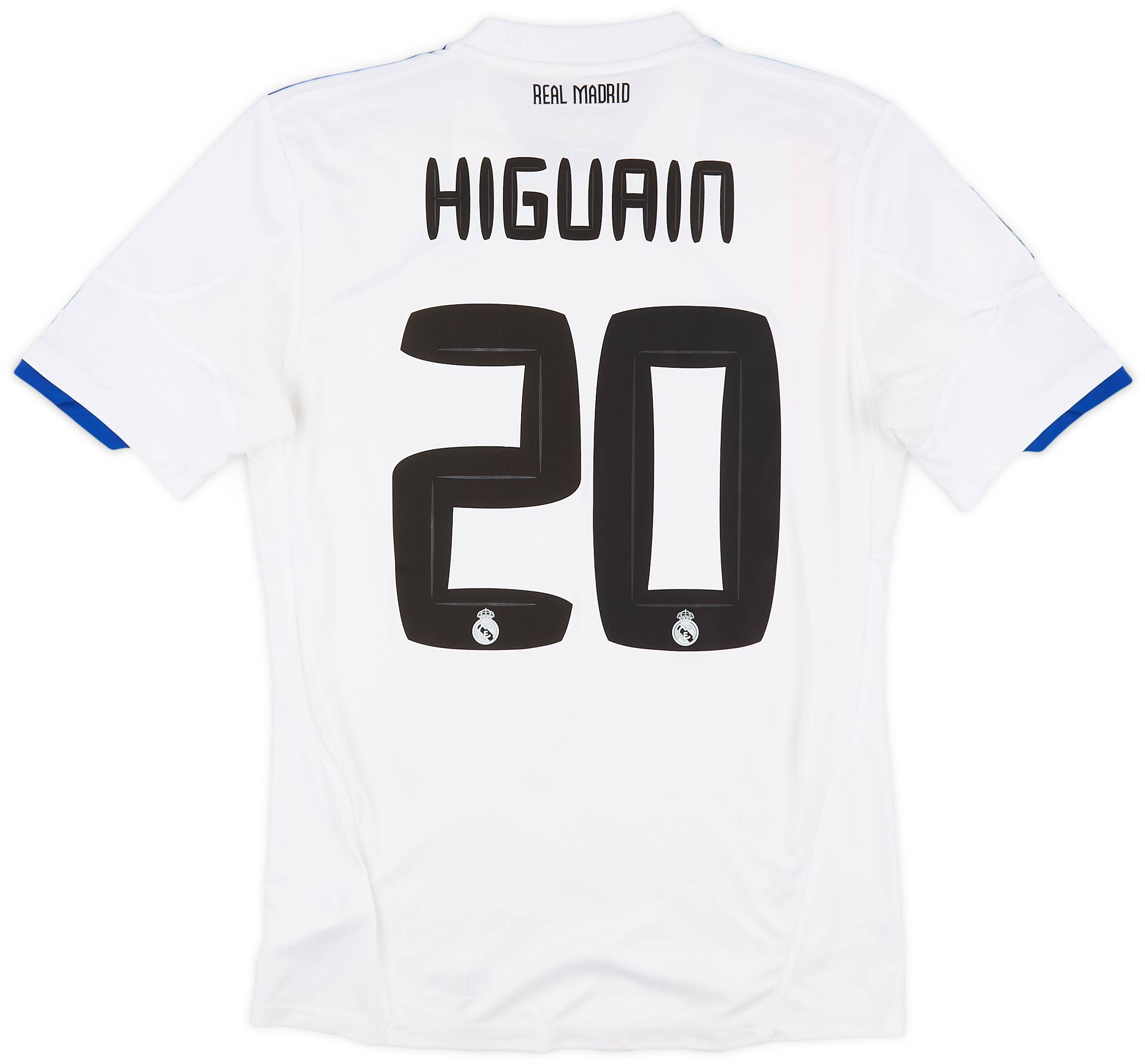 2010-11 Real Madrid Home Shirt Higuain #20 - 8/10 - (S)