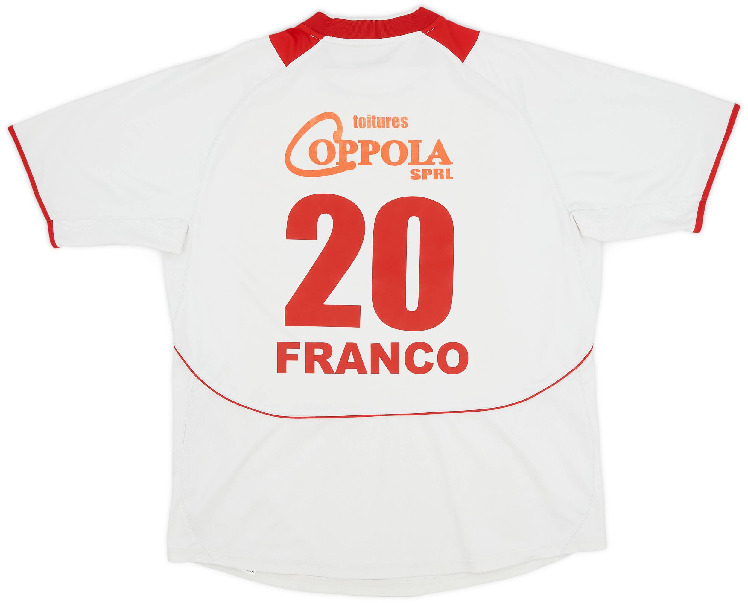 2000s Standard Liege Away Shirt Franco #20 - 4/10 - (XXL)