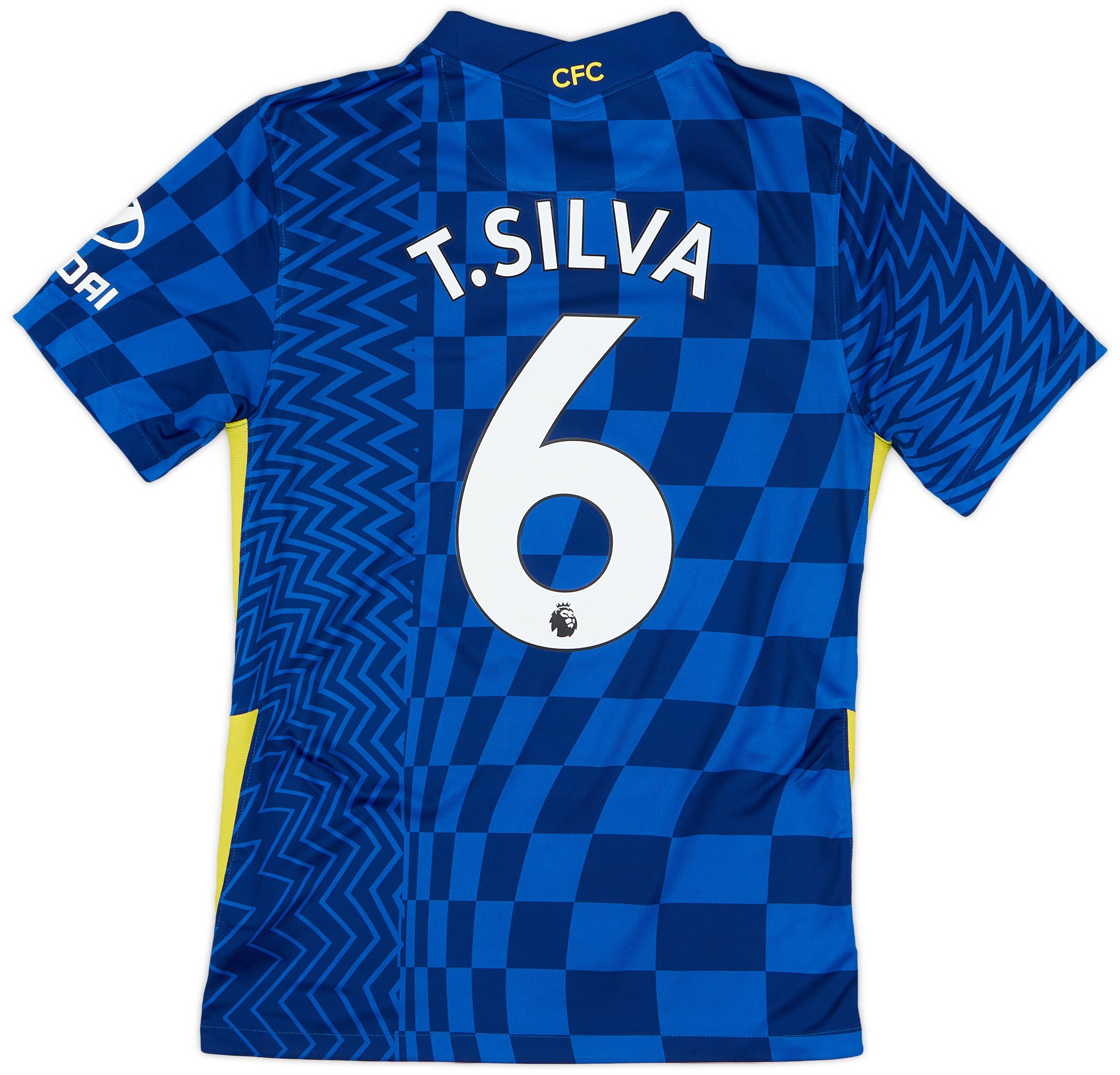 2021-22 Chelsea Home Shirt T.Silva #6 - 9/10 - (S)