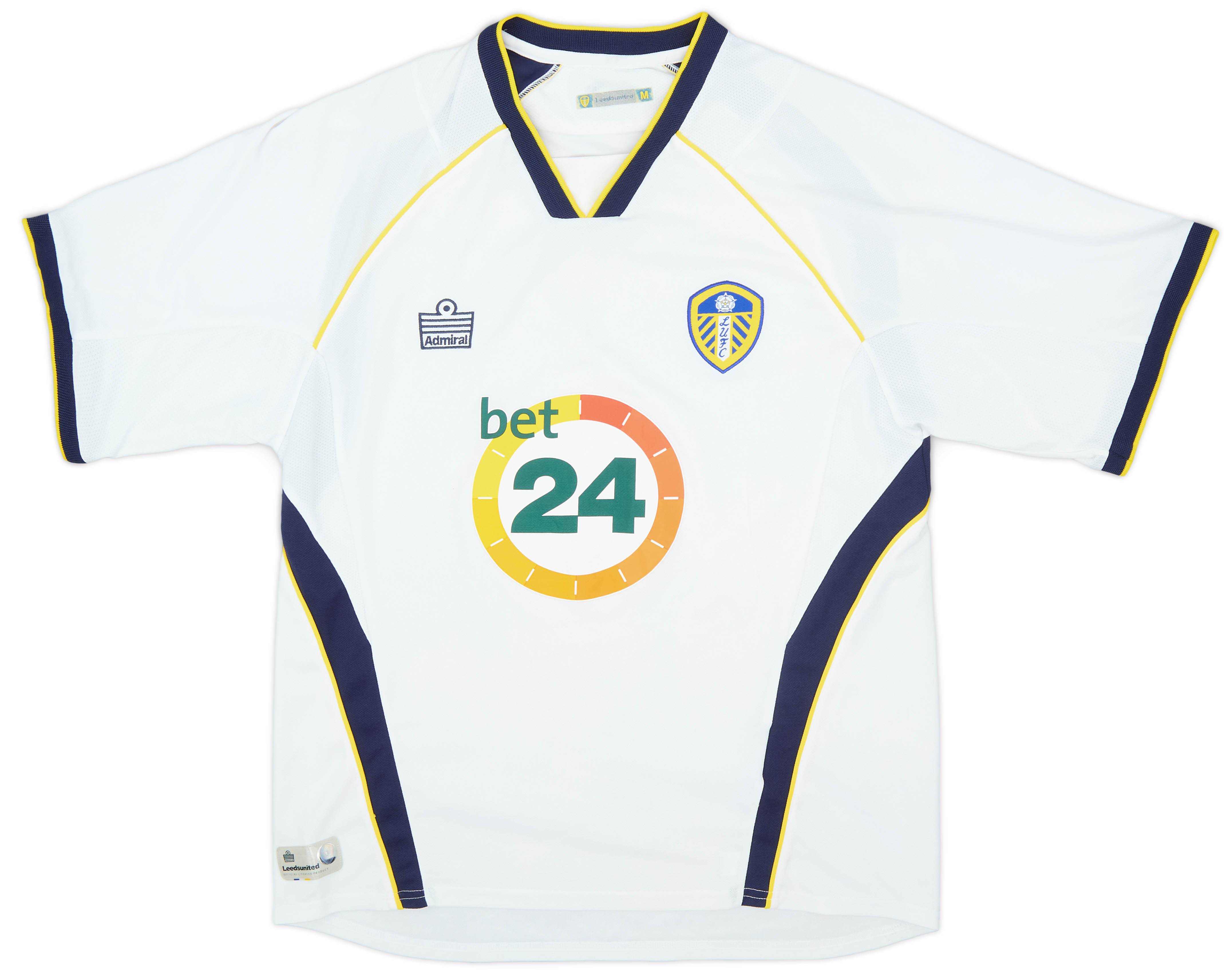2006-07 Leeds United Home Shirt - 8/10 - (M)