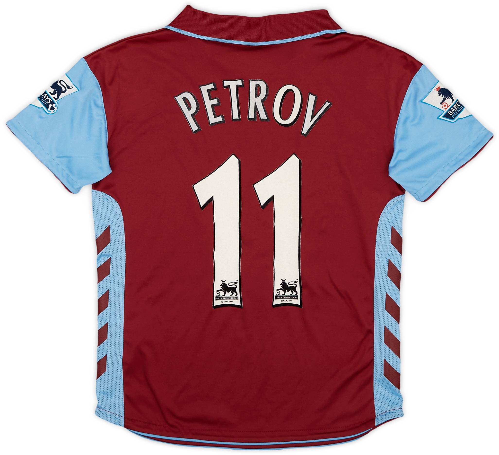 2006-07 Aston Villa Home Shirt Petrov #11 - 7/10 - (L.Boys)