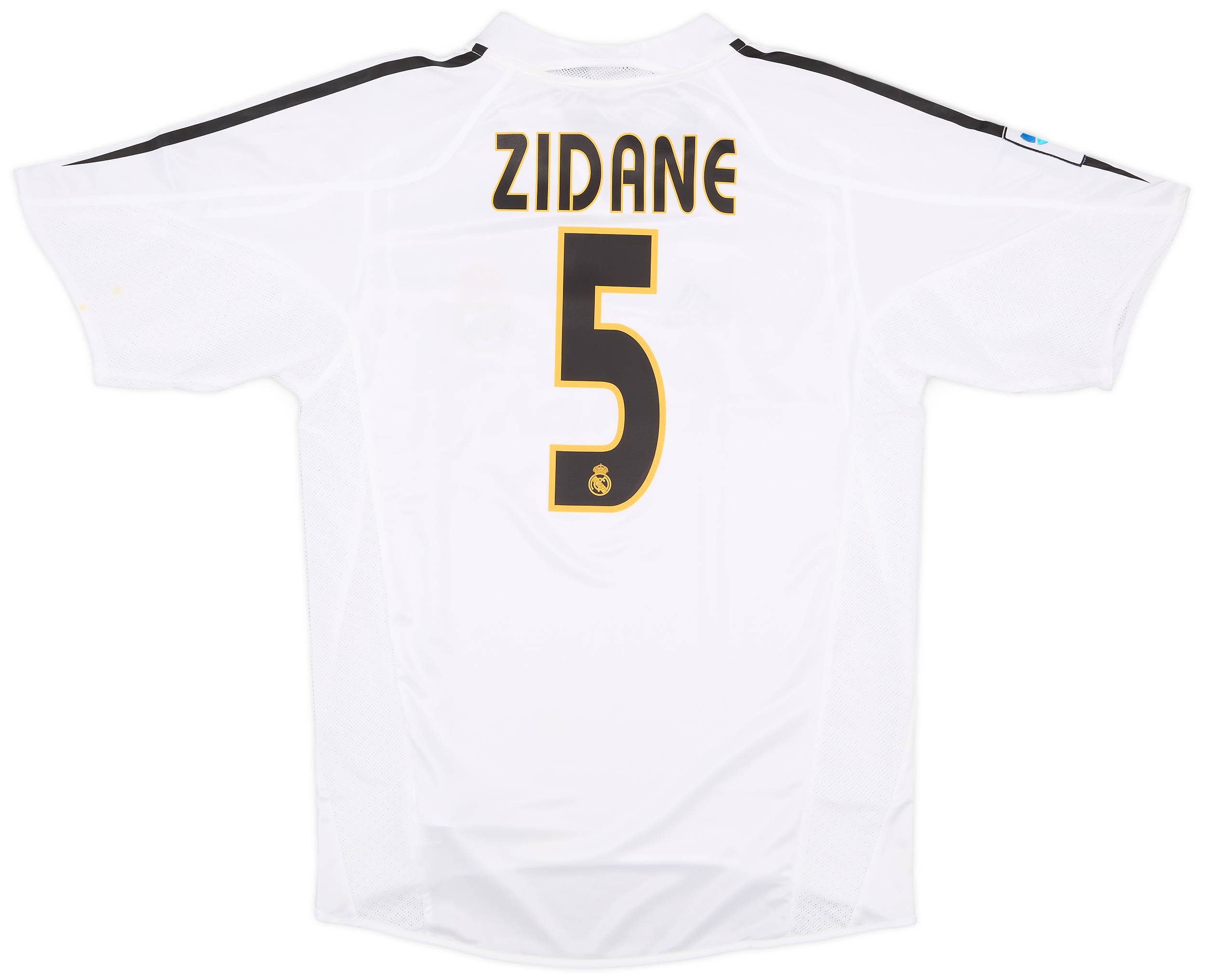 2004-05 Real Madrid Home Shirt Zidane #5 (S)