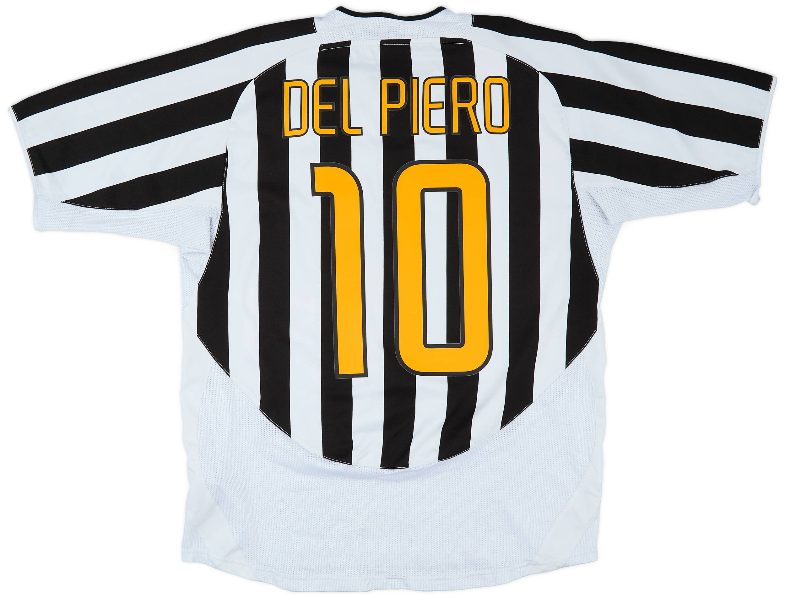 2003-04 Juventus Home Shirt Del Piero #10 - 6/10 - (L)