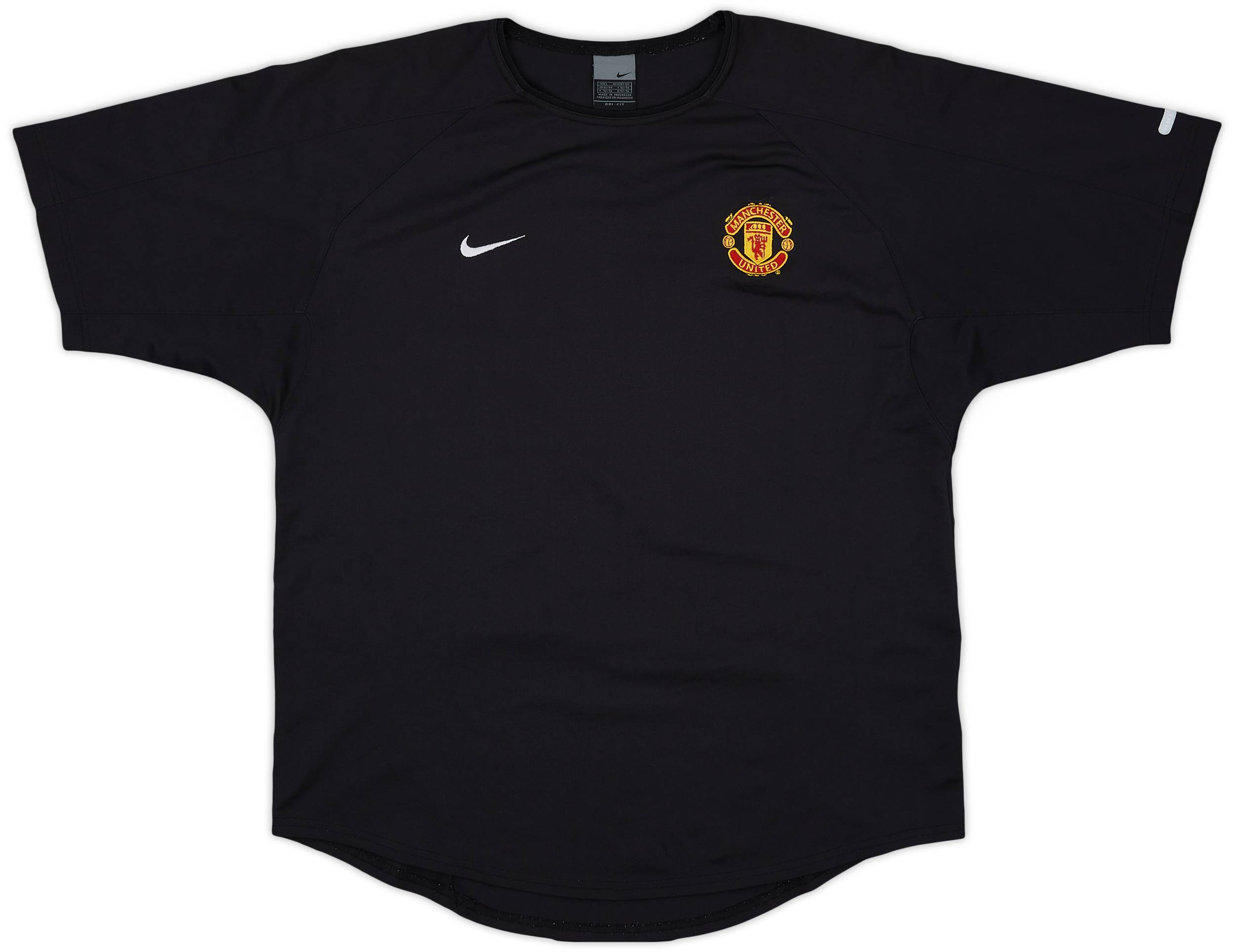 2003-04 Manchester United Nike Training Shirt - 9/10 - (L)