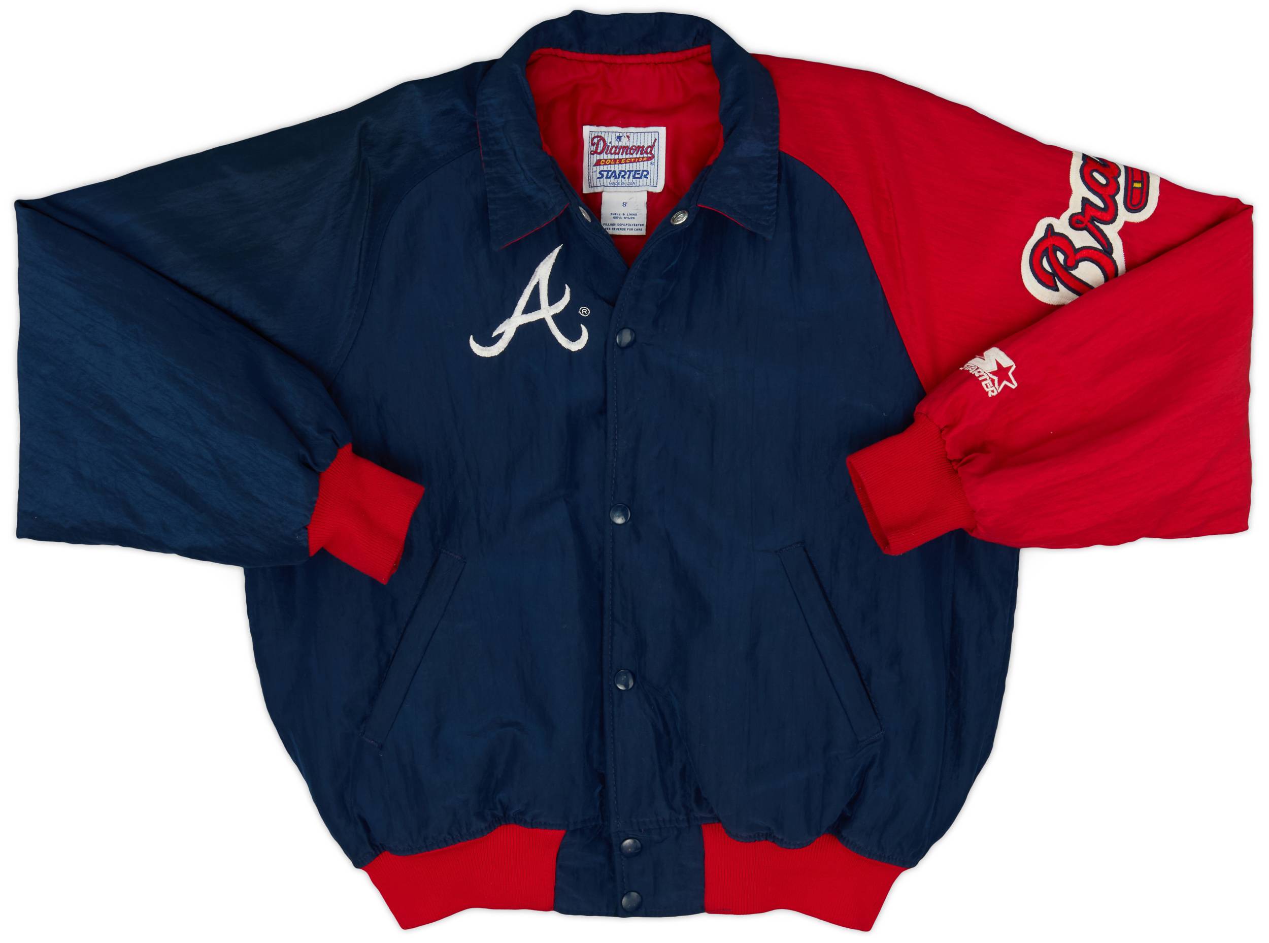 1990s Atlanta Braves Starter Dugout Jacket - 8/10 - (S)