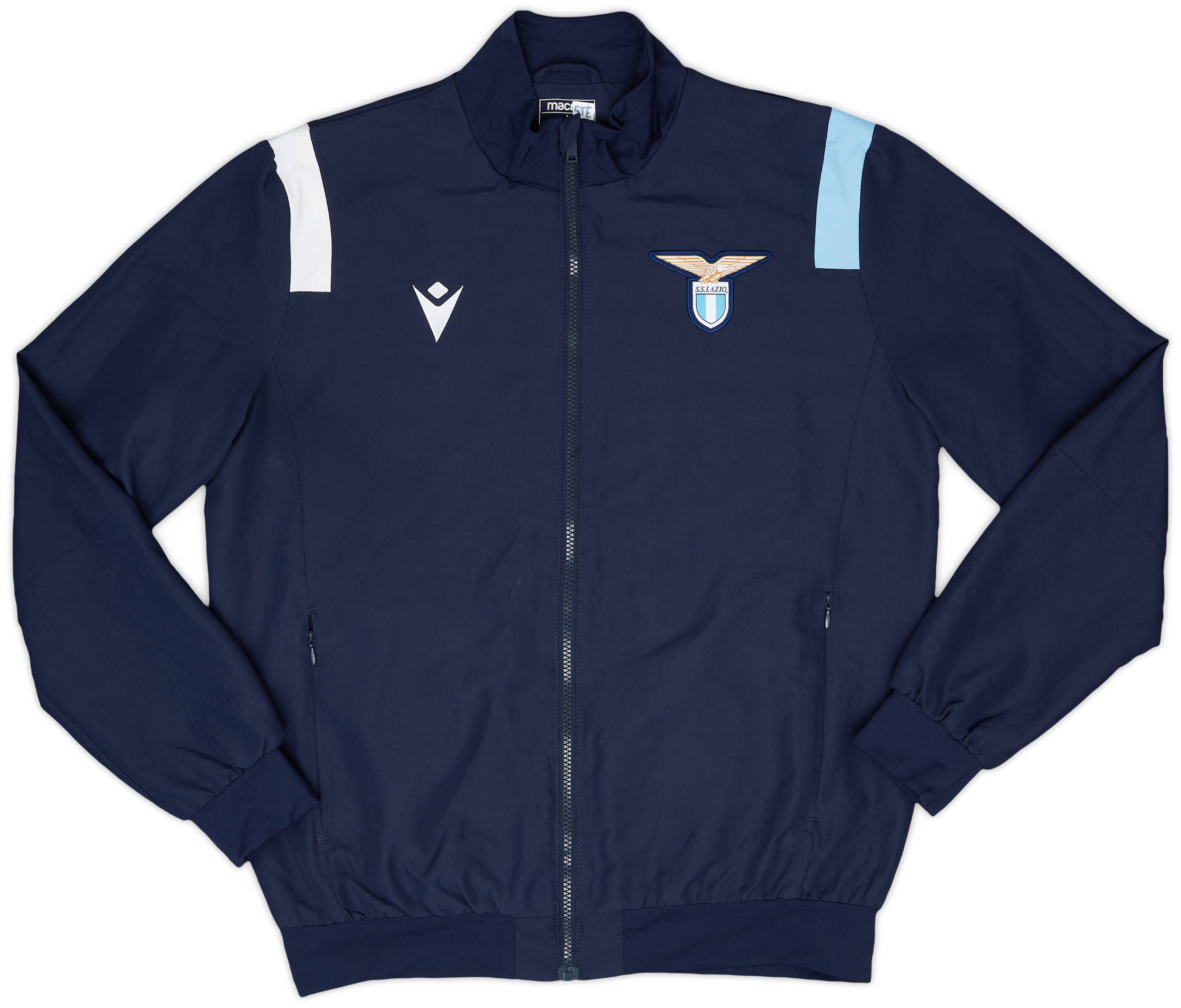 2020-21 Lazio Macron Track Jacket - 7/10 - (L)