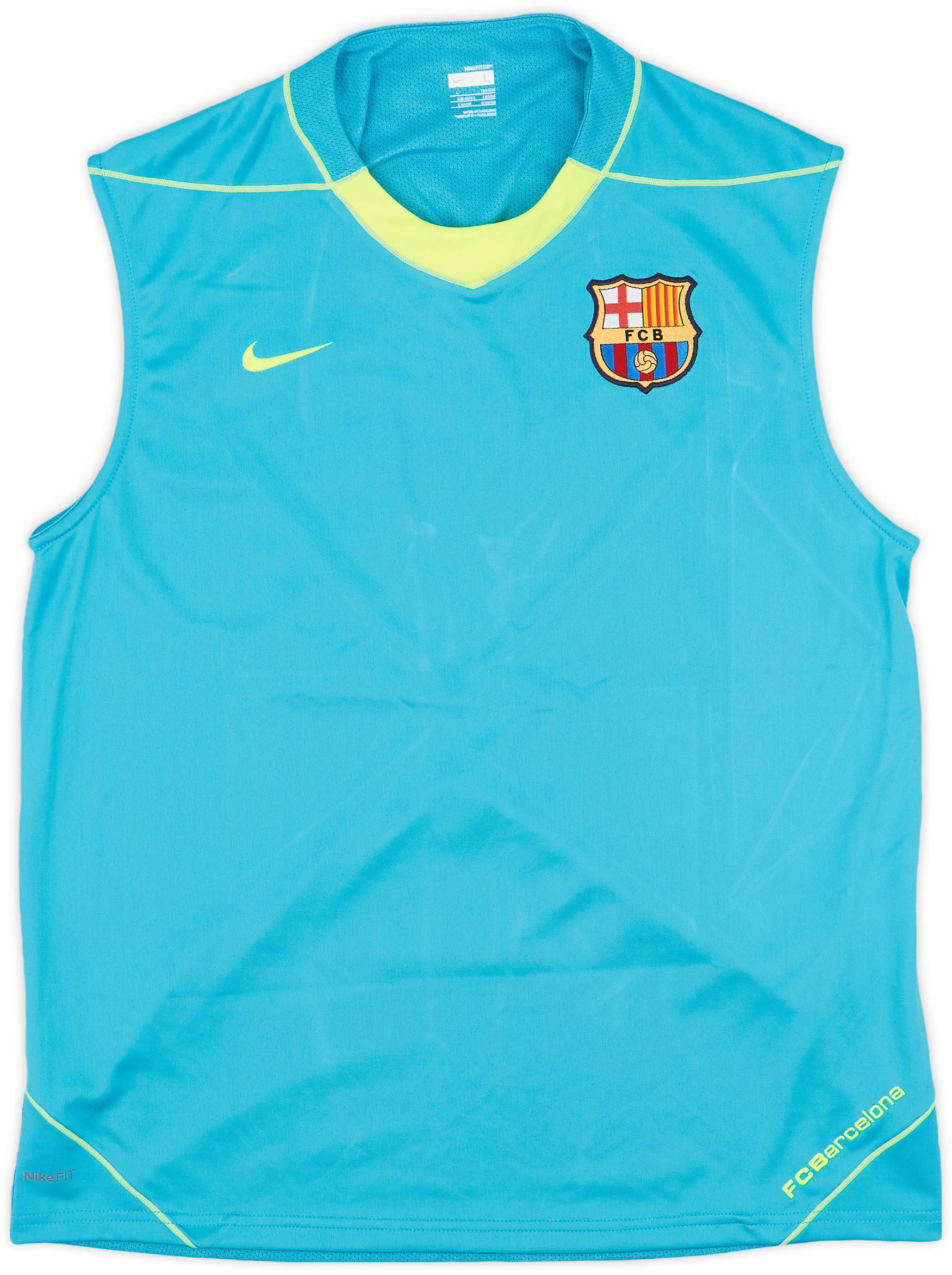 2007-08 Barcelona Nike Training Vest - 7/10 - (L)