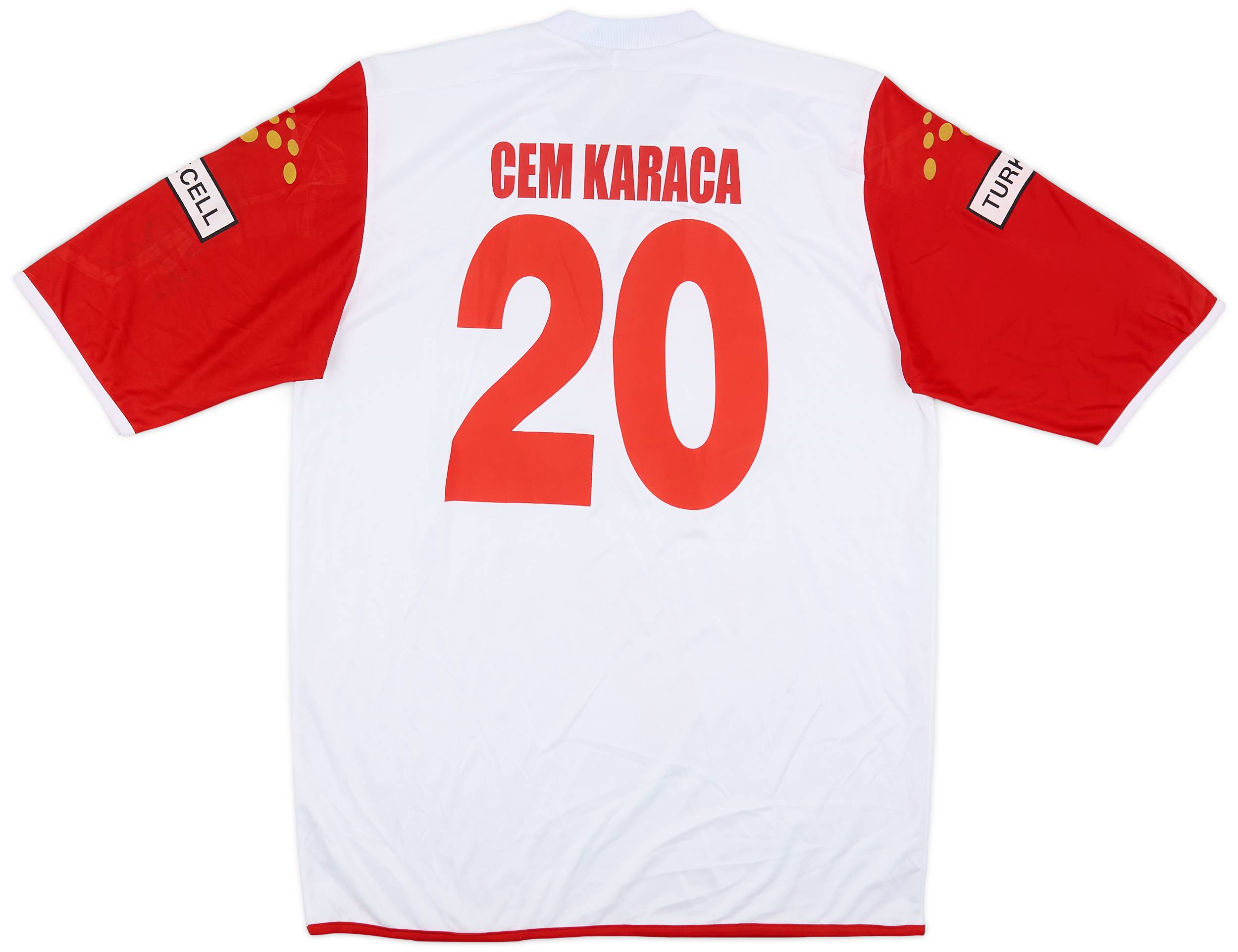 2006-07 Sivasspor Away Shirt Cem Karaca #20 - 7/10 - (XL)