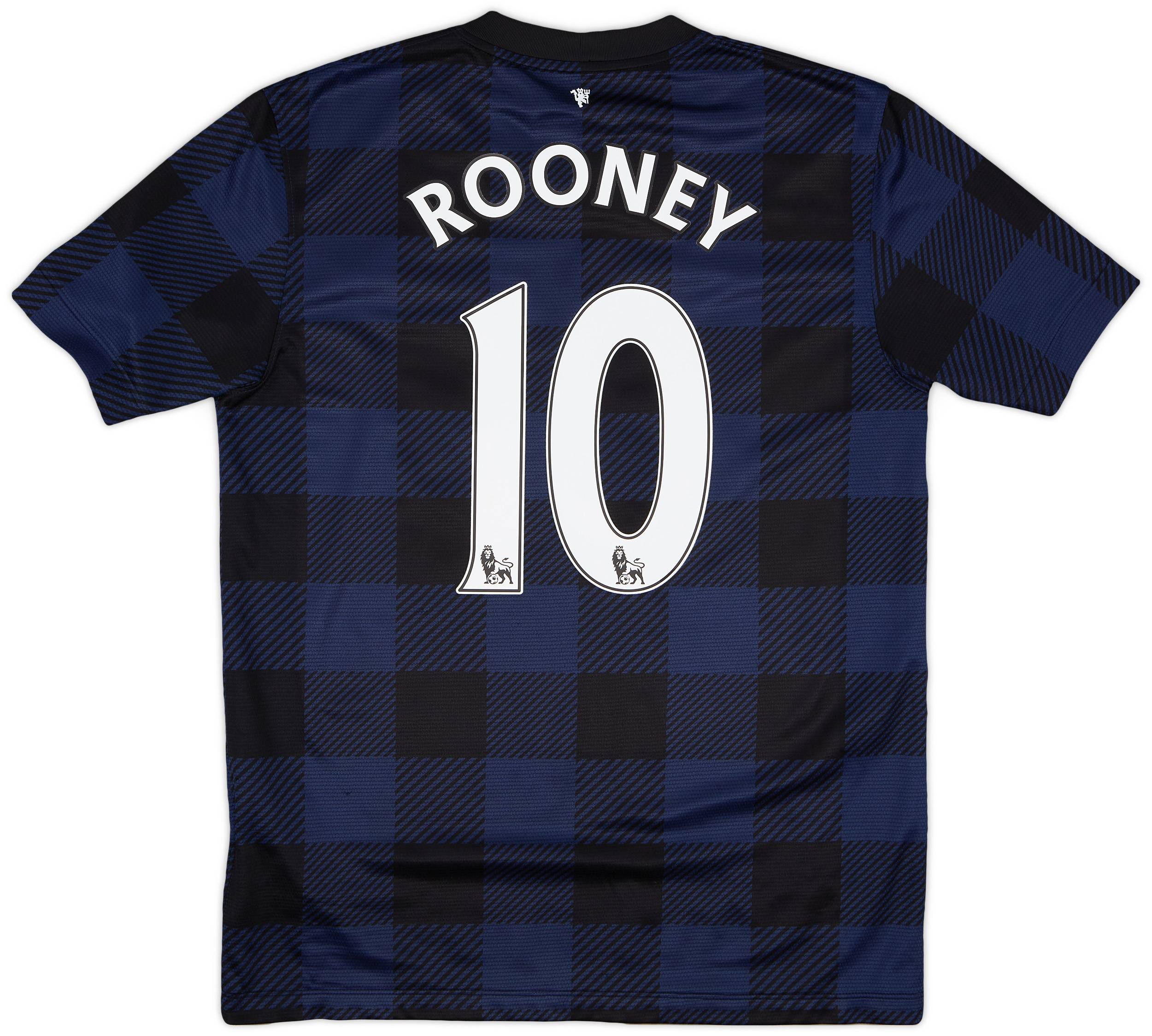 2013-14 Manchester United Away Shirt Rooney #10 - 7/10 - (M)
