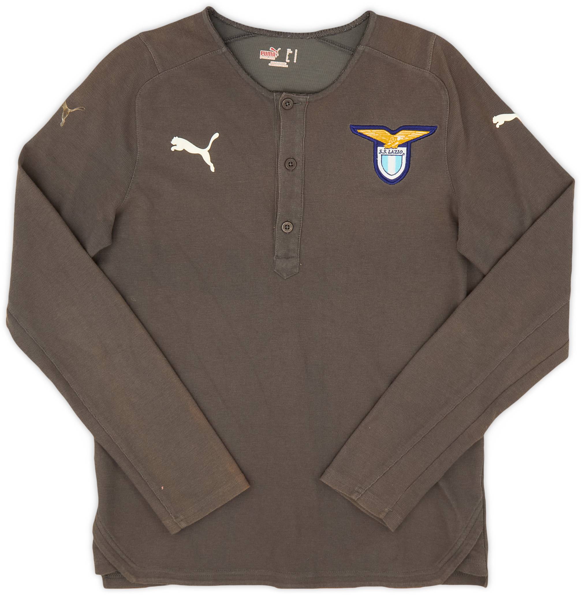 2011-12 Lazio Puma Polo L/S Shirt - 4/10 - (S)