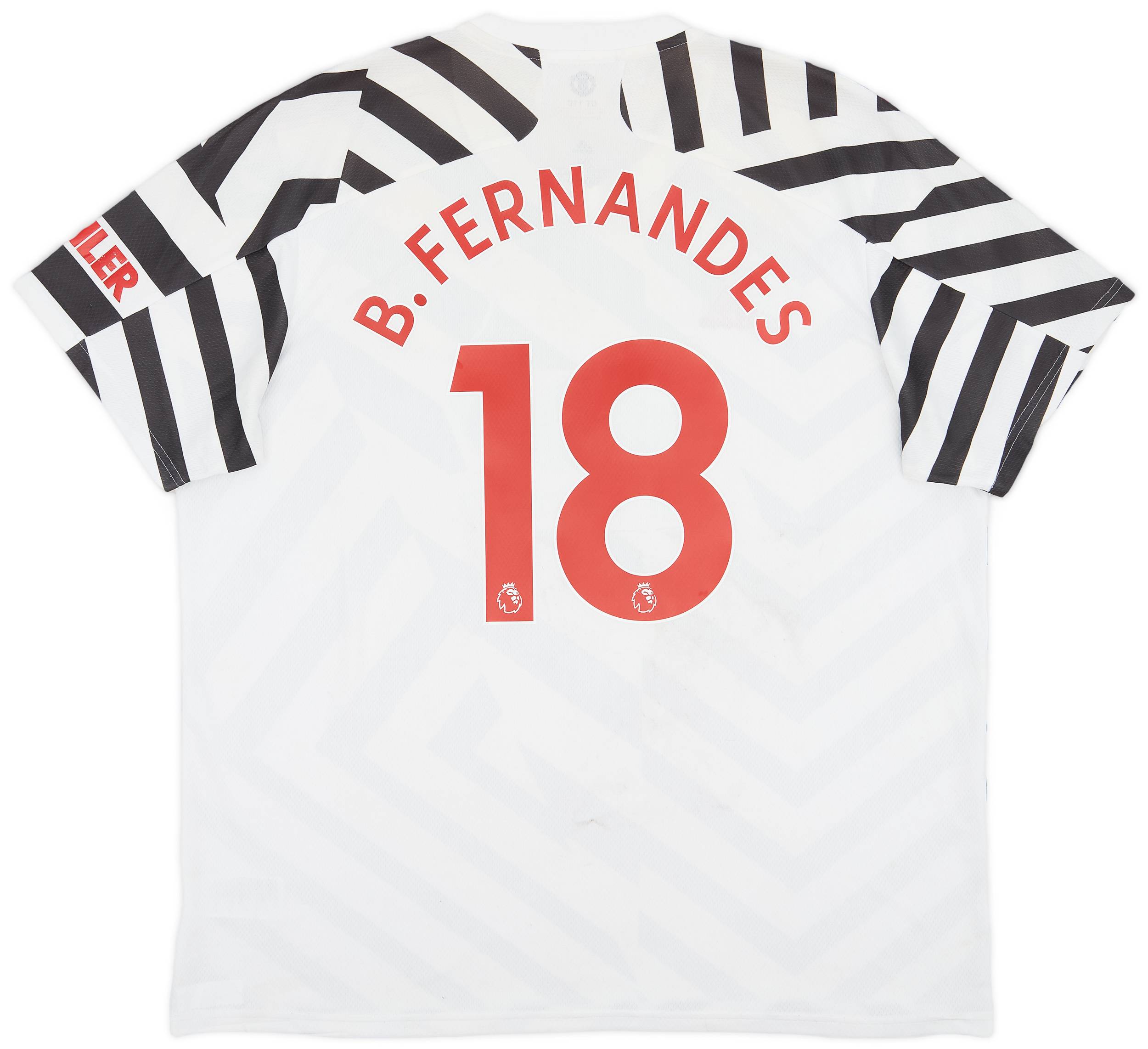 2020-21 Manchester United Third Shirt B.Fernandes #18 - 5/10 - (XXL)