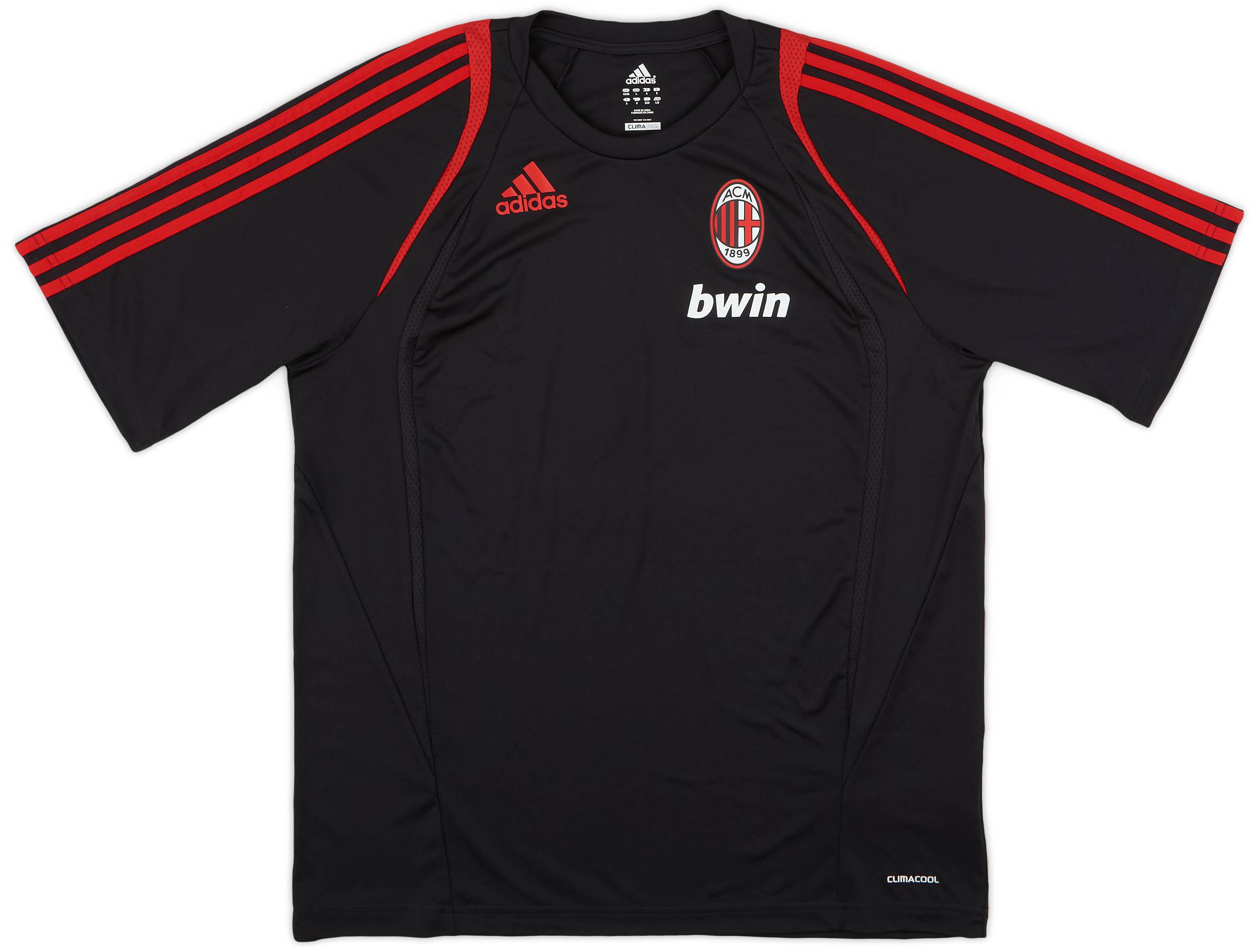 2008-09 AC Milan Academy adidas Training Shirt - 9/10 - (L.Boys)