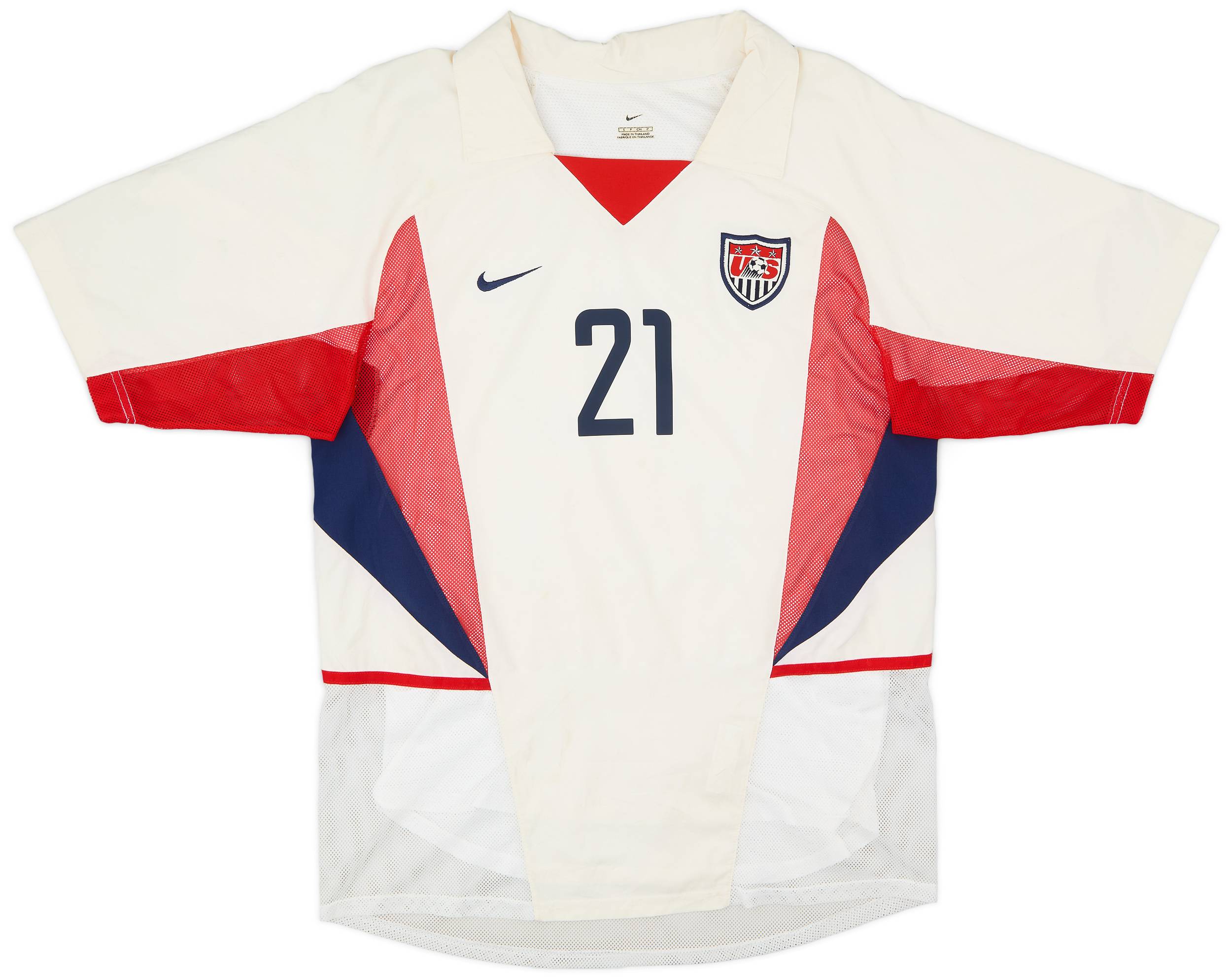 2002-03 USA Player Issue Home Shirt Donovan #21 - 6/10 - (S)