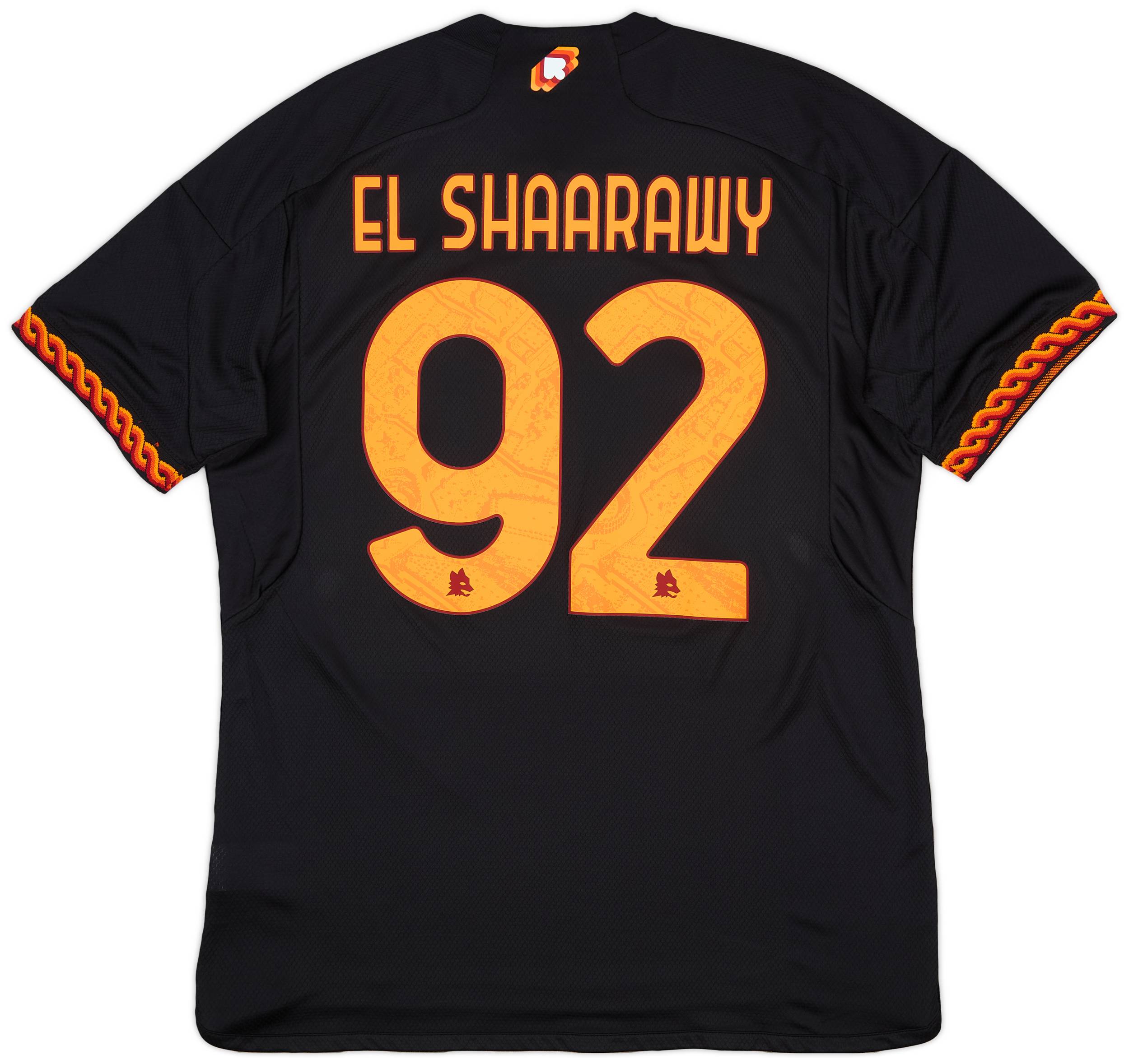 2023-24 Roma Third Shirt El Shaarawy #92 (L)