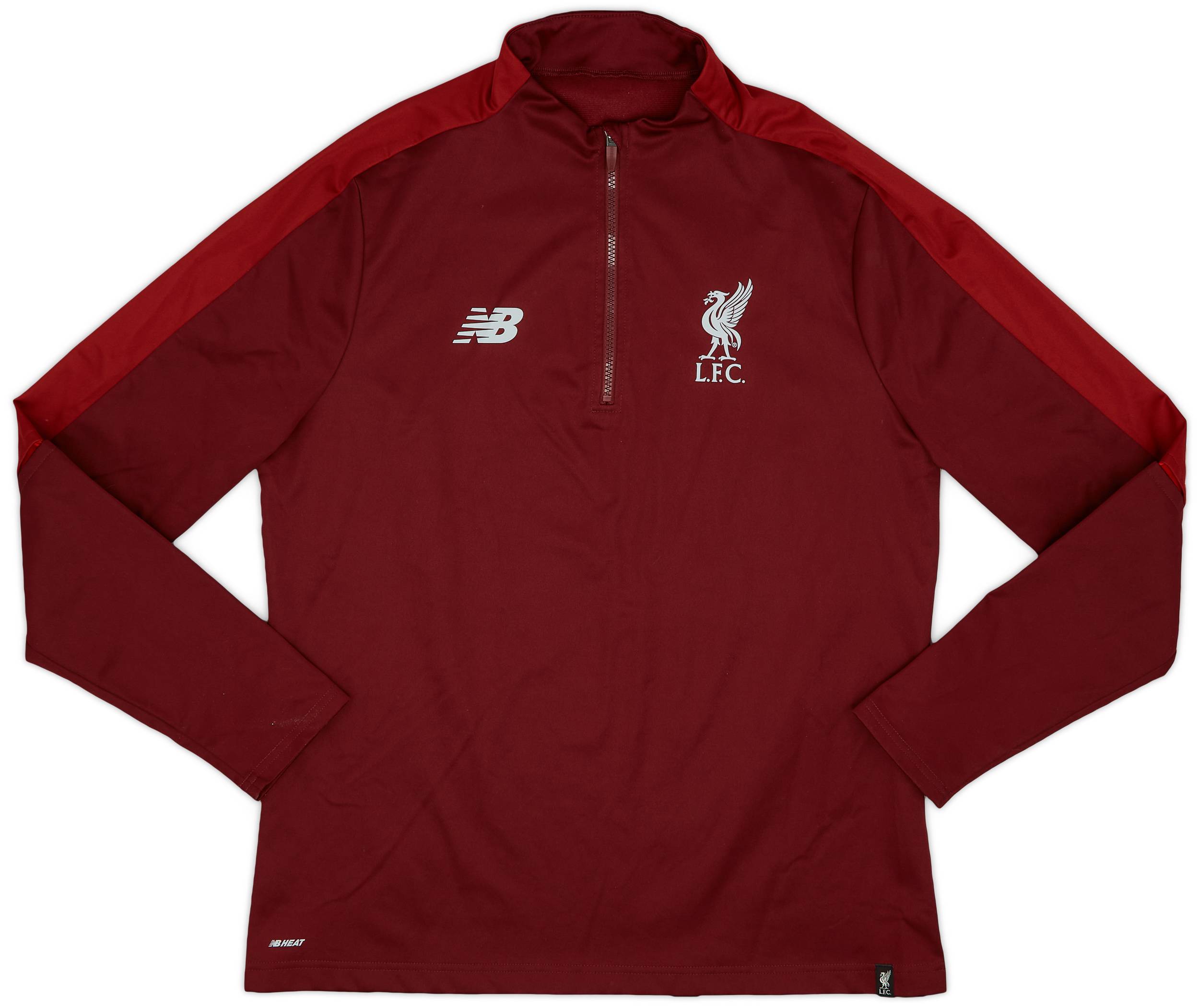 2018 19 Liverpool New Balance 1 4 Zip Drill Top 9 10 L