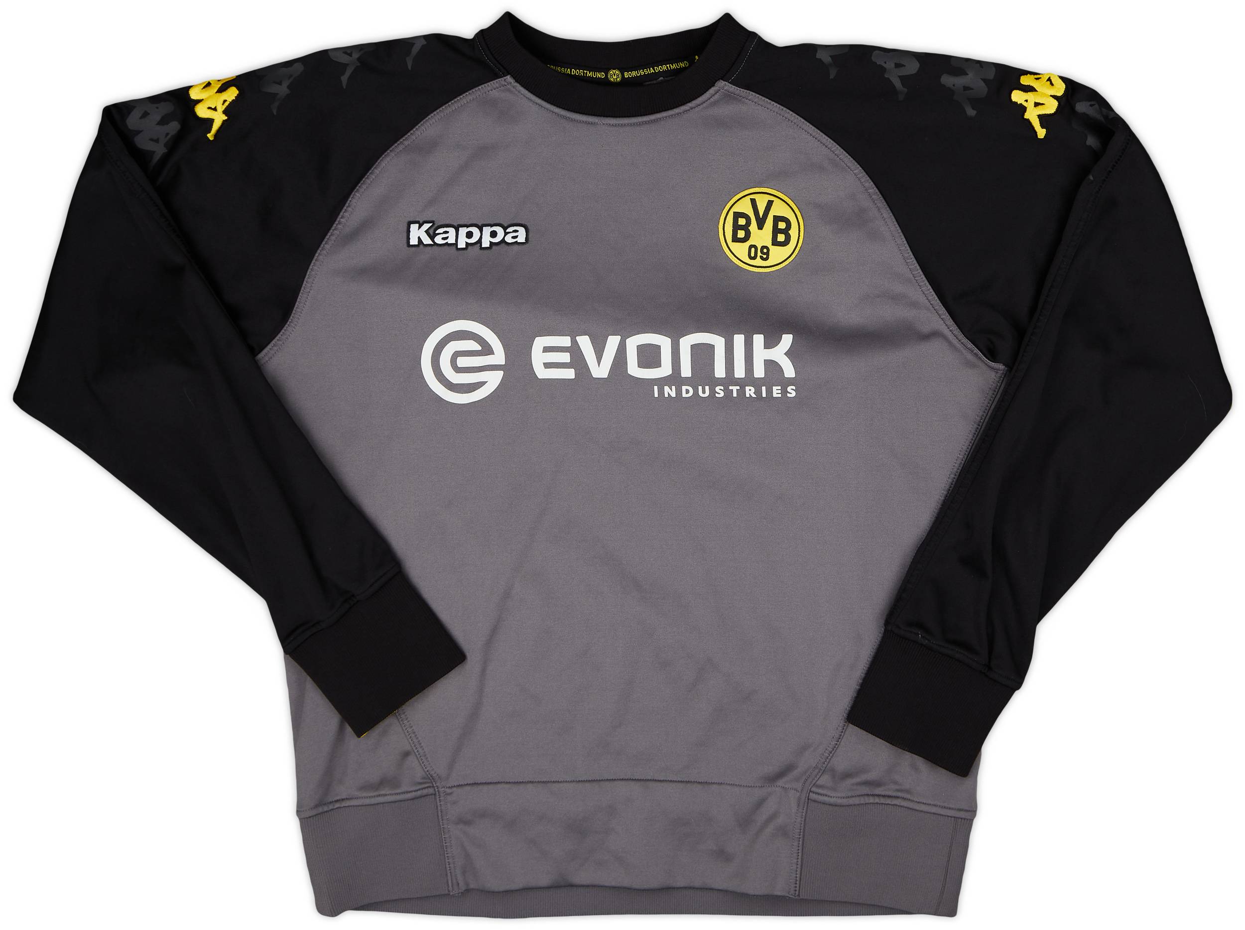 2009-10 Borussia Dortmund Kappa Sweat Top - 8/10 - (L)