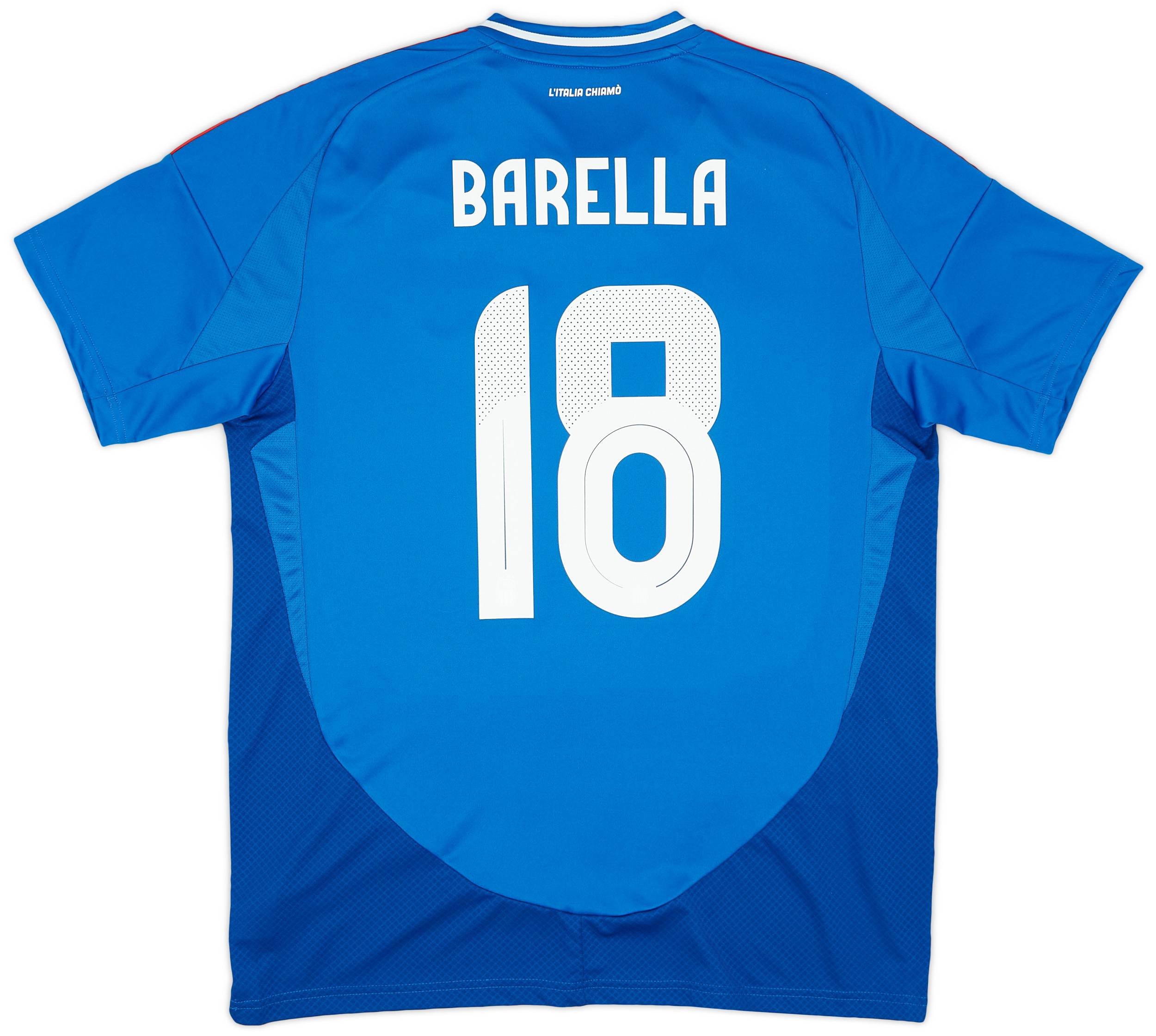 2024-25 Italy Home Shirt Barella #18