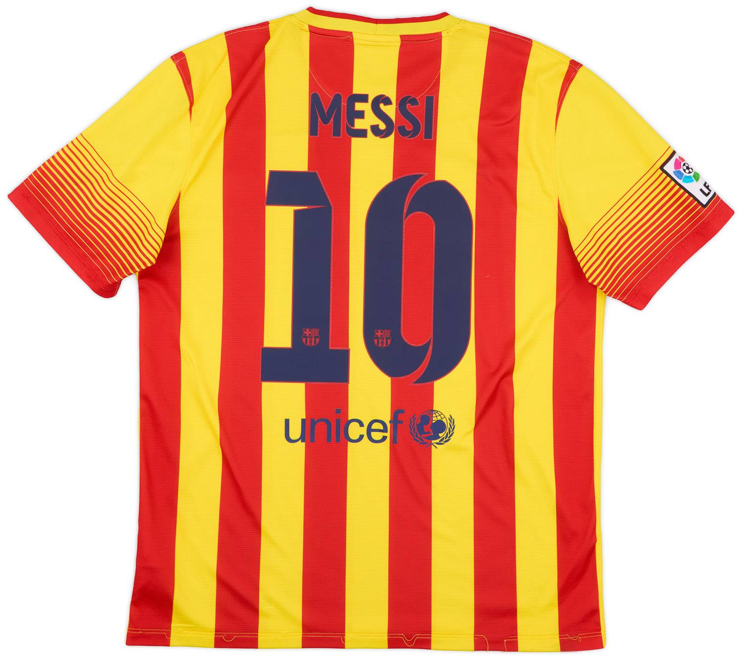 2013-15 Barcelona Away Shirt Messi #10 - 6/10 - (L)