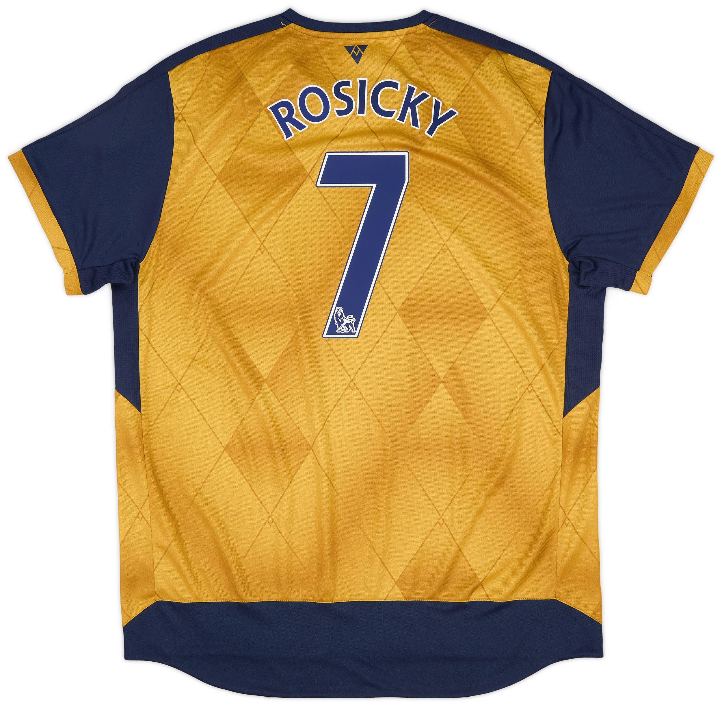 2015 16 Arsenal Away Shirt Rosicky 7 XXL