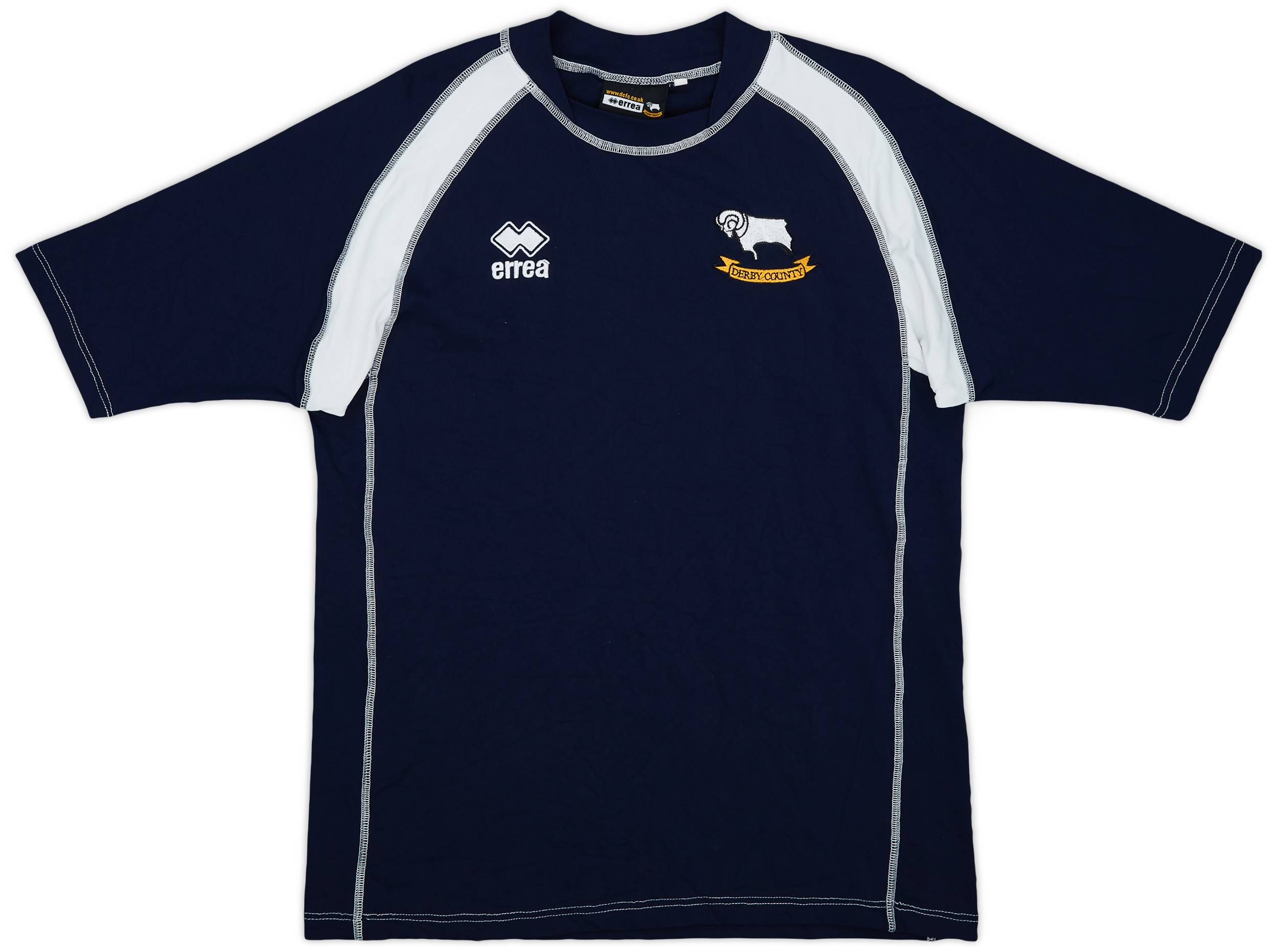 2004-05 Derby County Errea Training Shirt - 8/10 - (L)