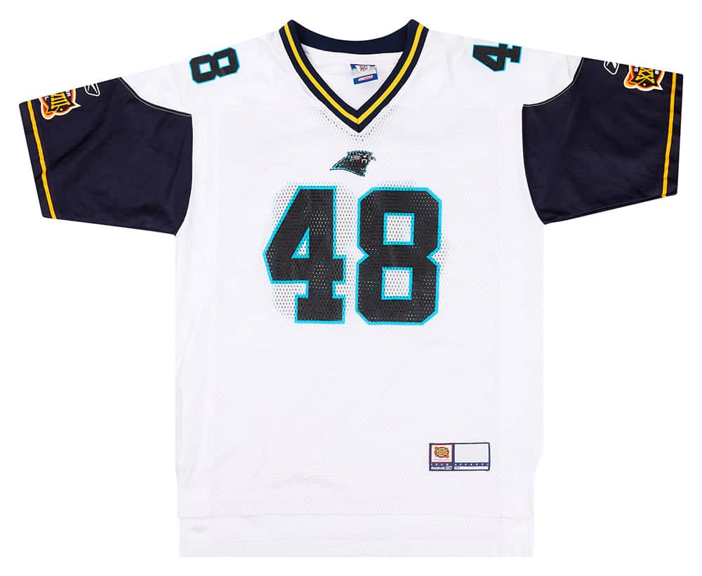 2004 Super Bowl XXXVIII Davis #48 Reebok Jersey Y