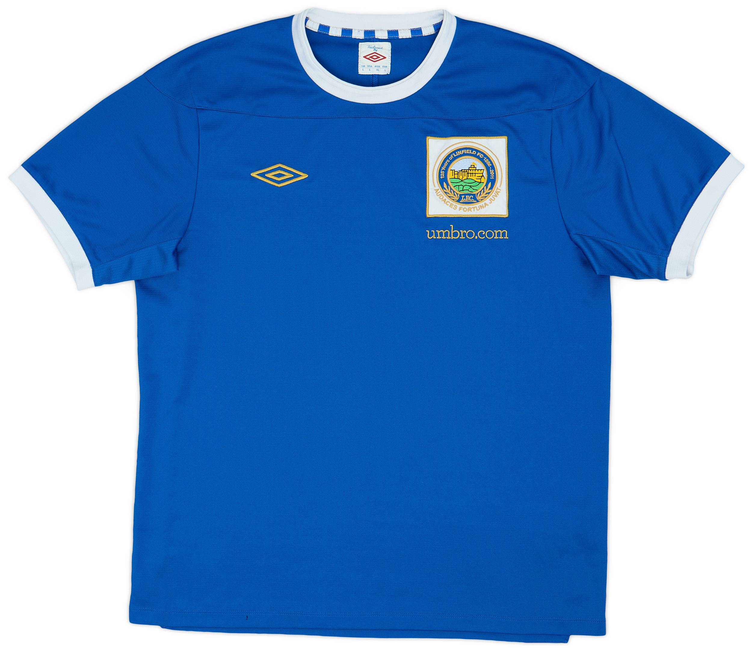 2011-12 Linfield Home Shirt - 8/10 - (L)