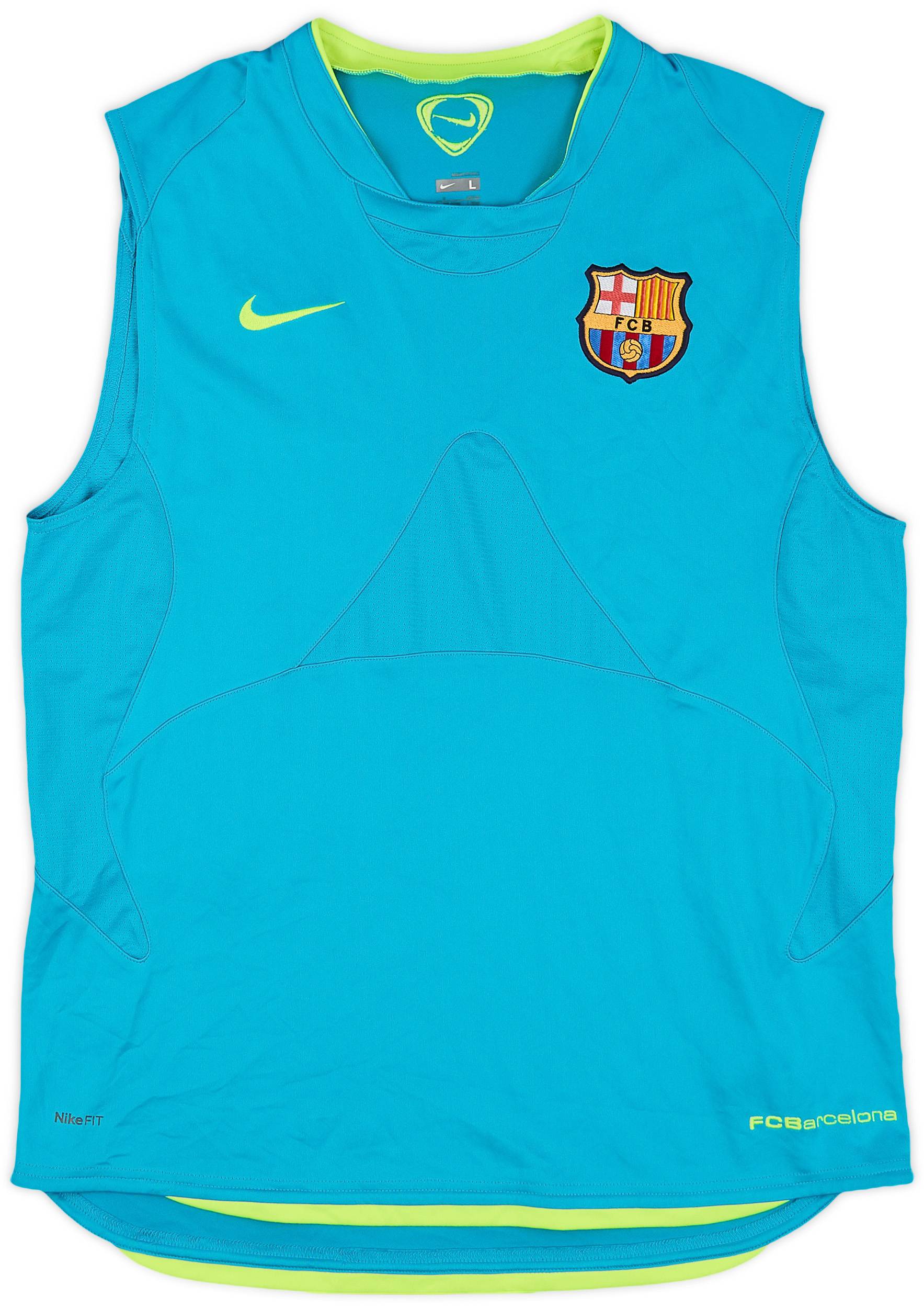 2008-09 Barcelona Nike Training Vest - 7/10 - (L)
