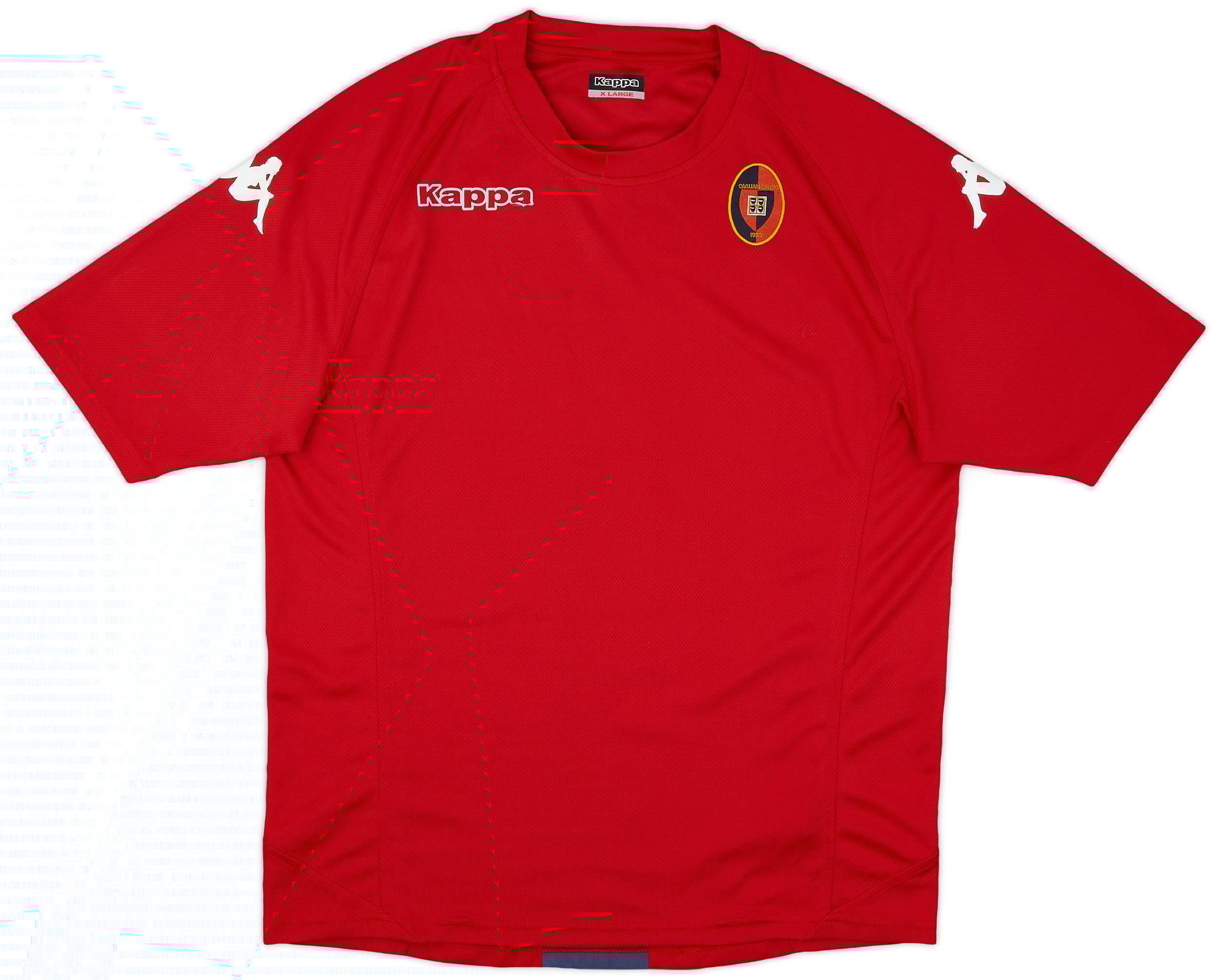 2014-15 Cagliari Kappa Training Shirt - 5/10 - (XL)