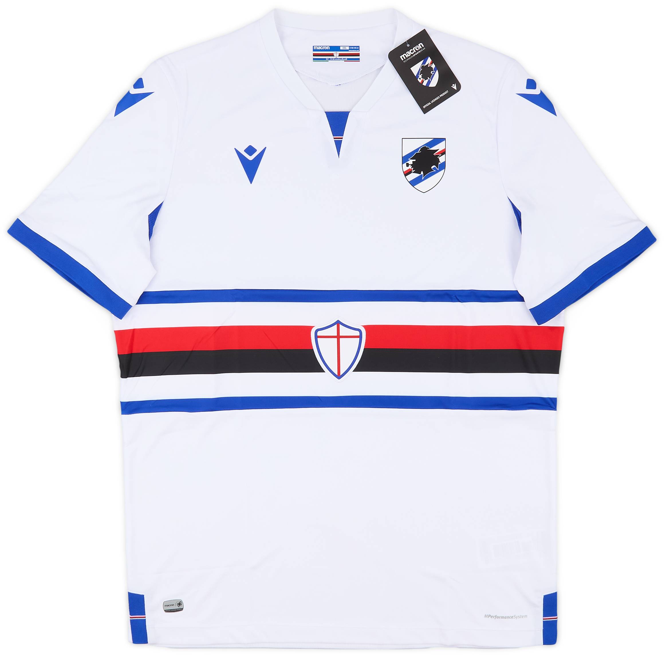 2020-21 Sampdoria Authentic Away Shirt (XXL)
